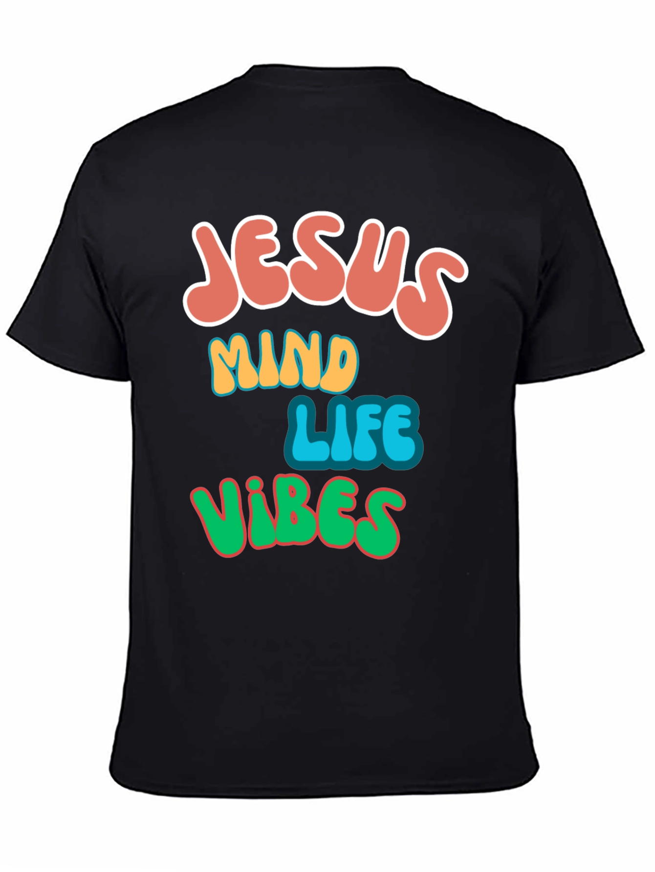 Jesus Mind Life Vibes Graphic Tee