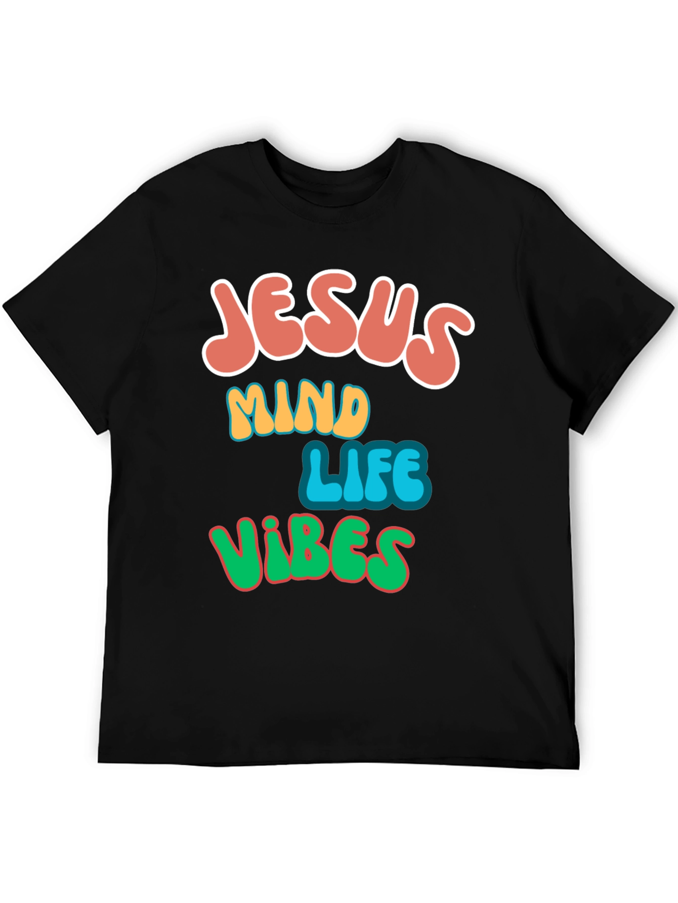 Jesus Mind Life Vibes Graphic Tee