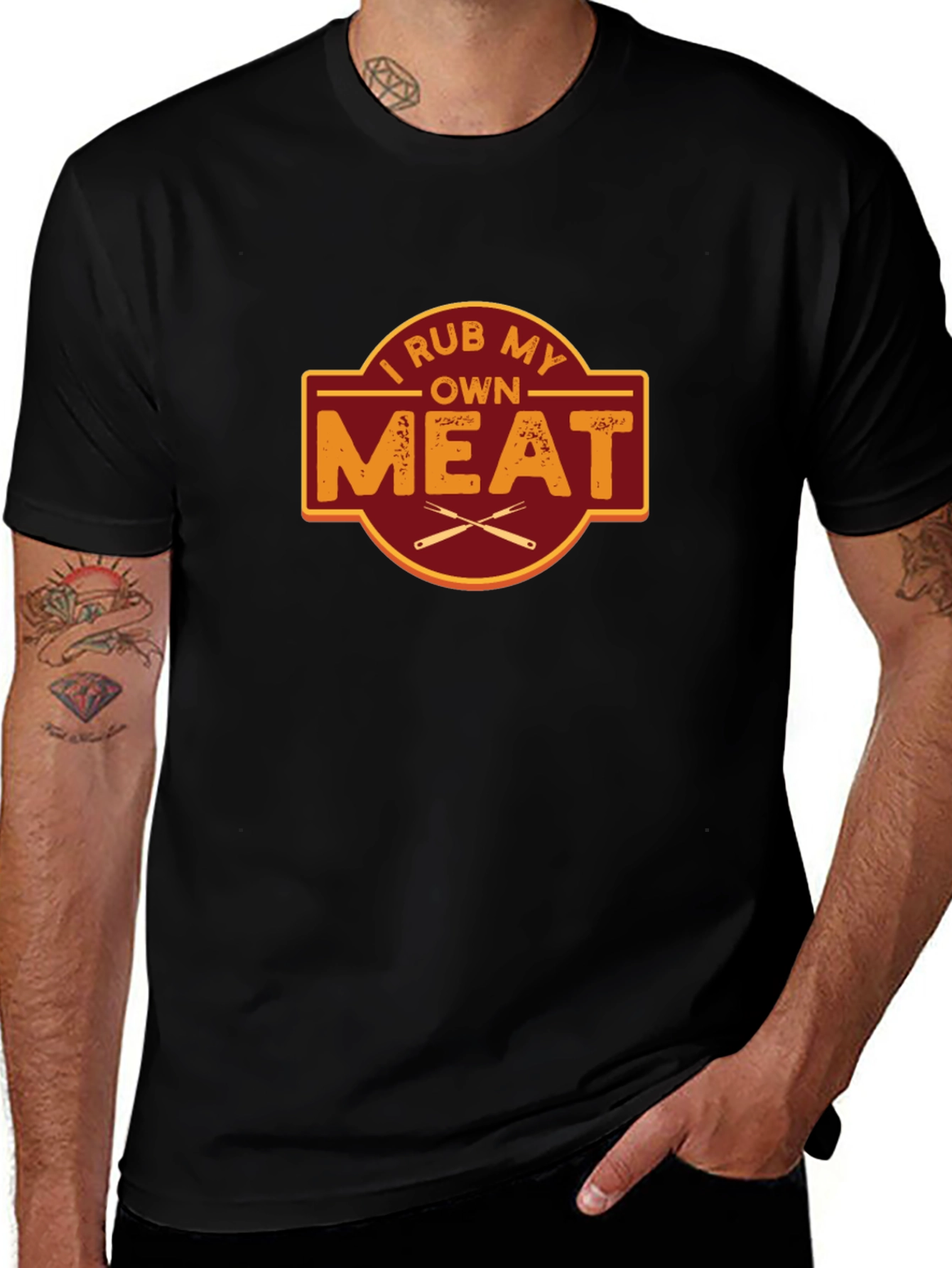 I Rub My Own Meat Graphic T-Shirt