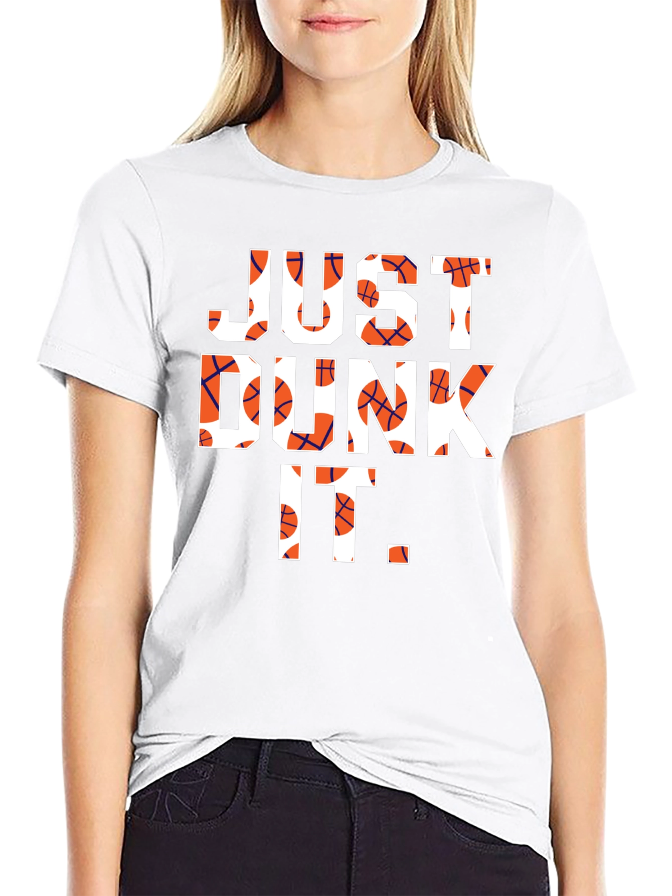 Just Dunk It T-Shirt - Basketball Graphic Tee