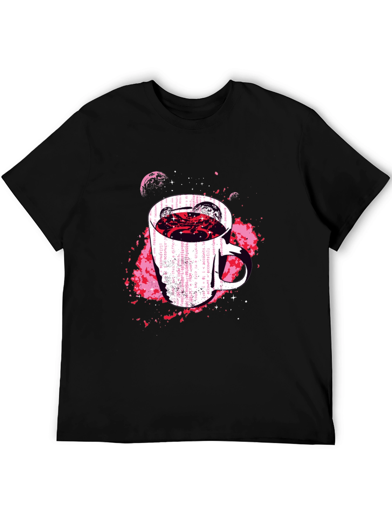 Cosmic Coffee Code T-Shirt