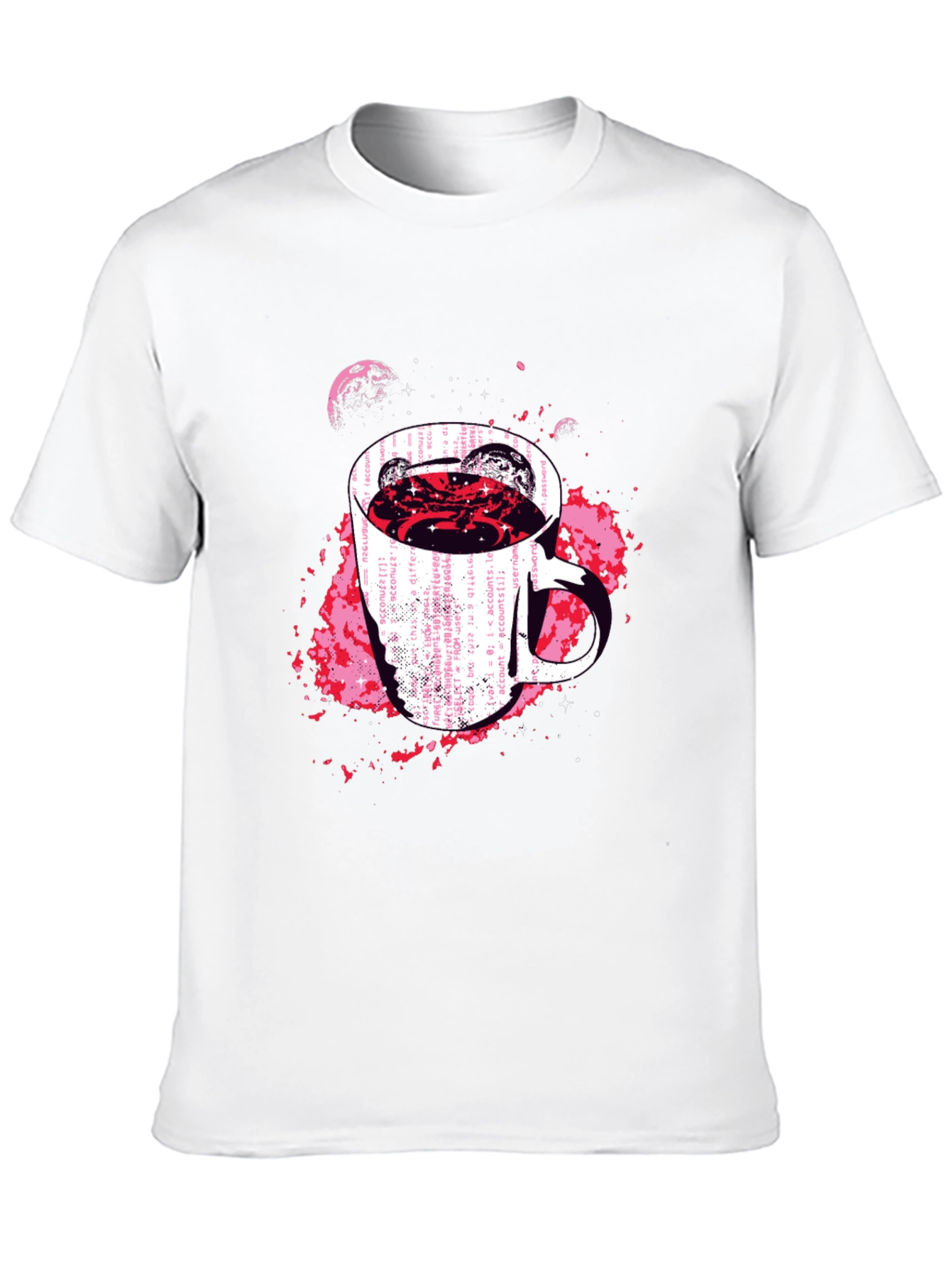 Cosmic Coffee Code T-Shirt