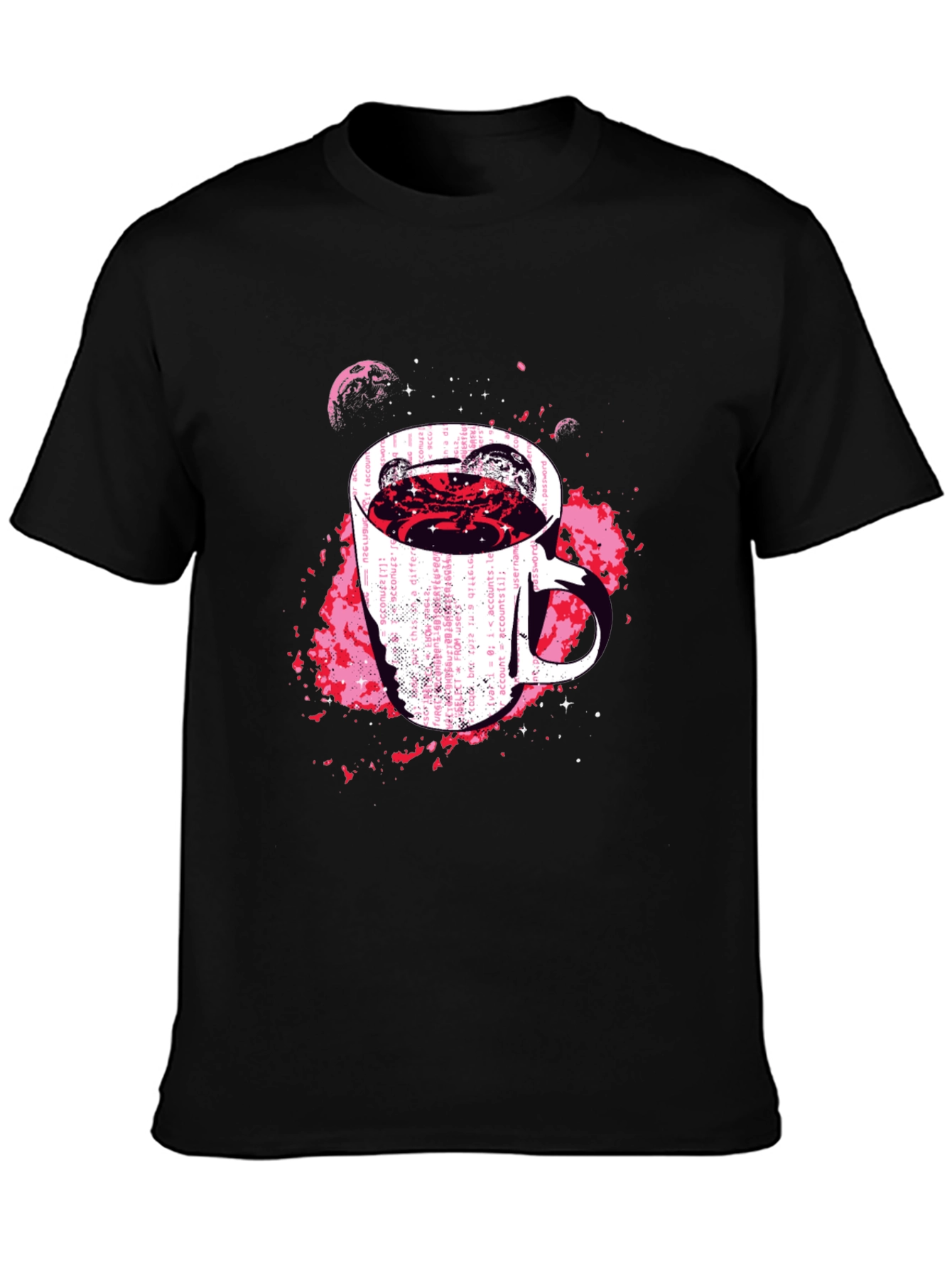 Cosmic Coffee Code T-Shirt