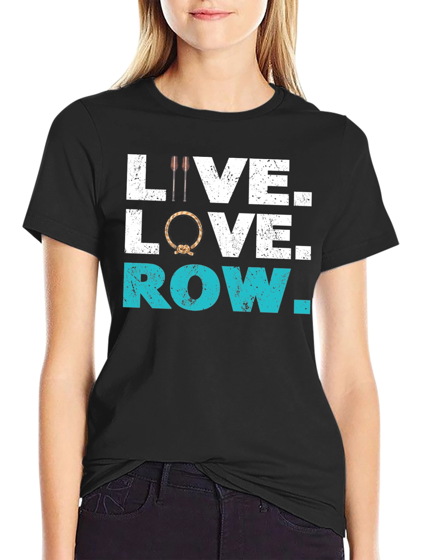 Live Love Row T-Shirt