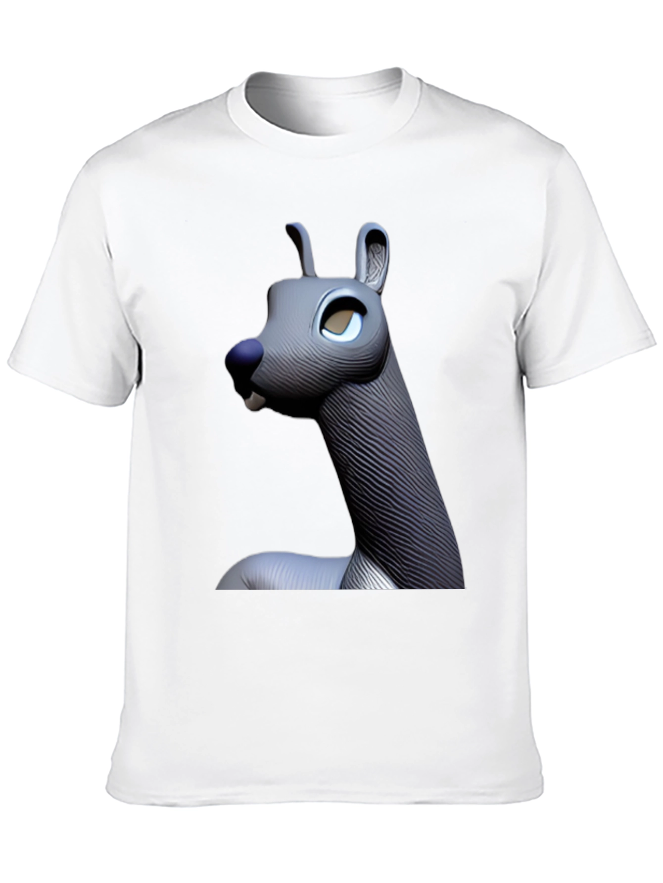 Alpaca Graphic T-Shirt - Unique 3D Design
