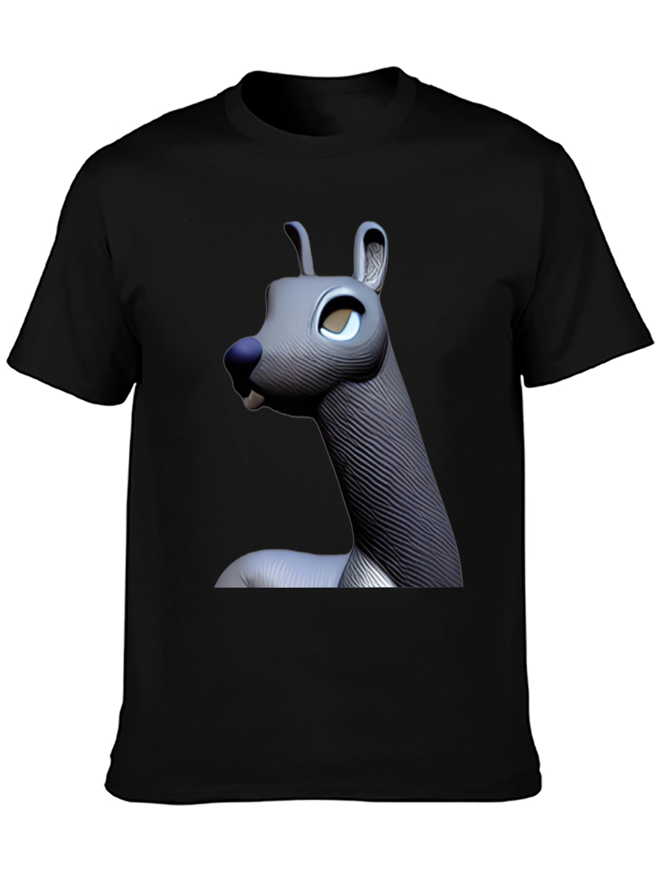 Alpaca Graphic T-Shirt - Unique 3D Design