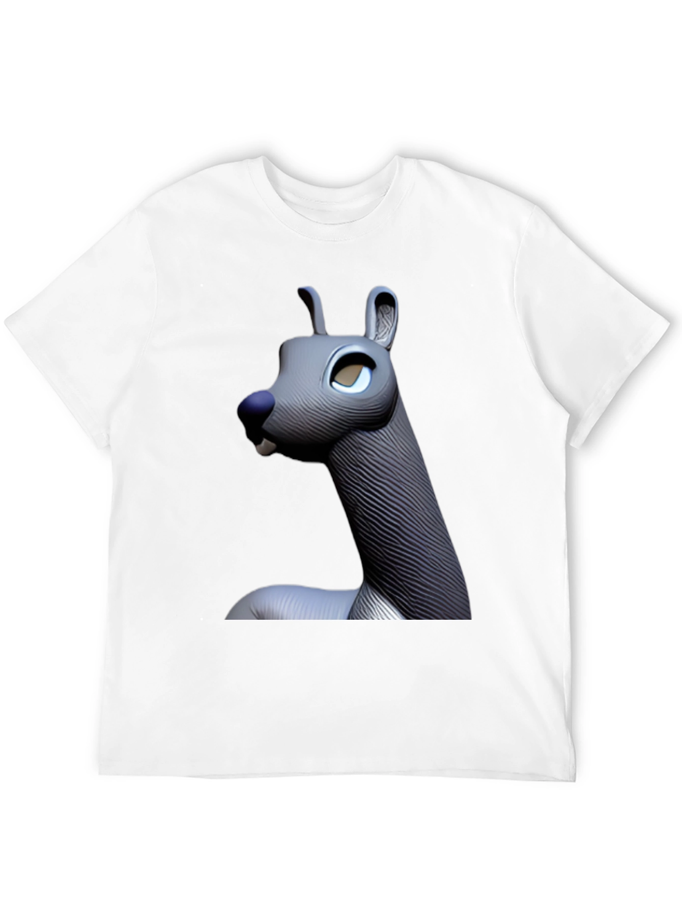 Alpaca Graphic T-Shirt - Unique 3D Design