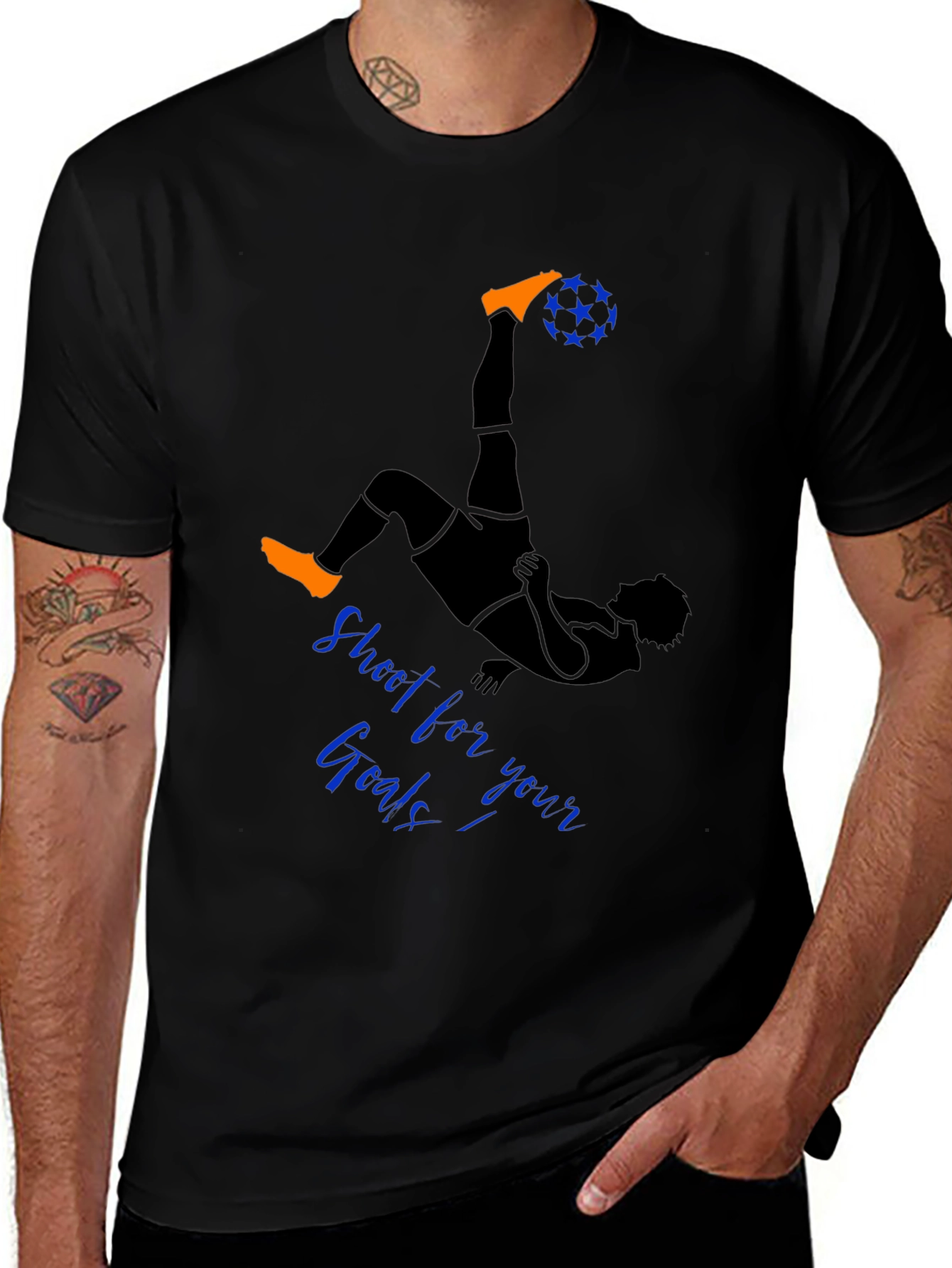Shoot For Your Goals Graphic Tee