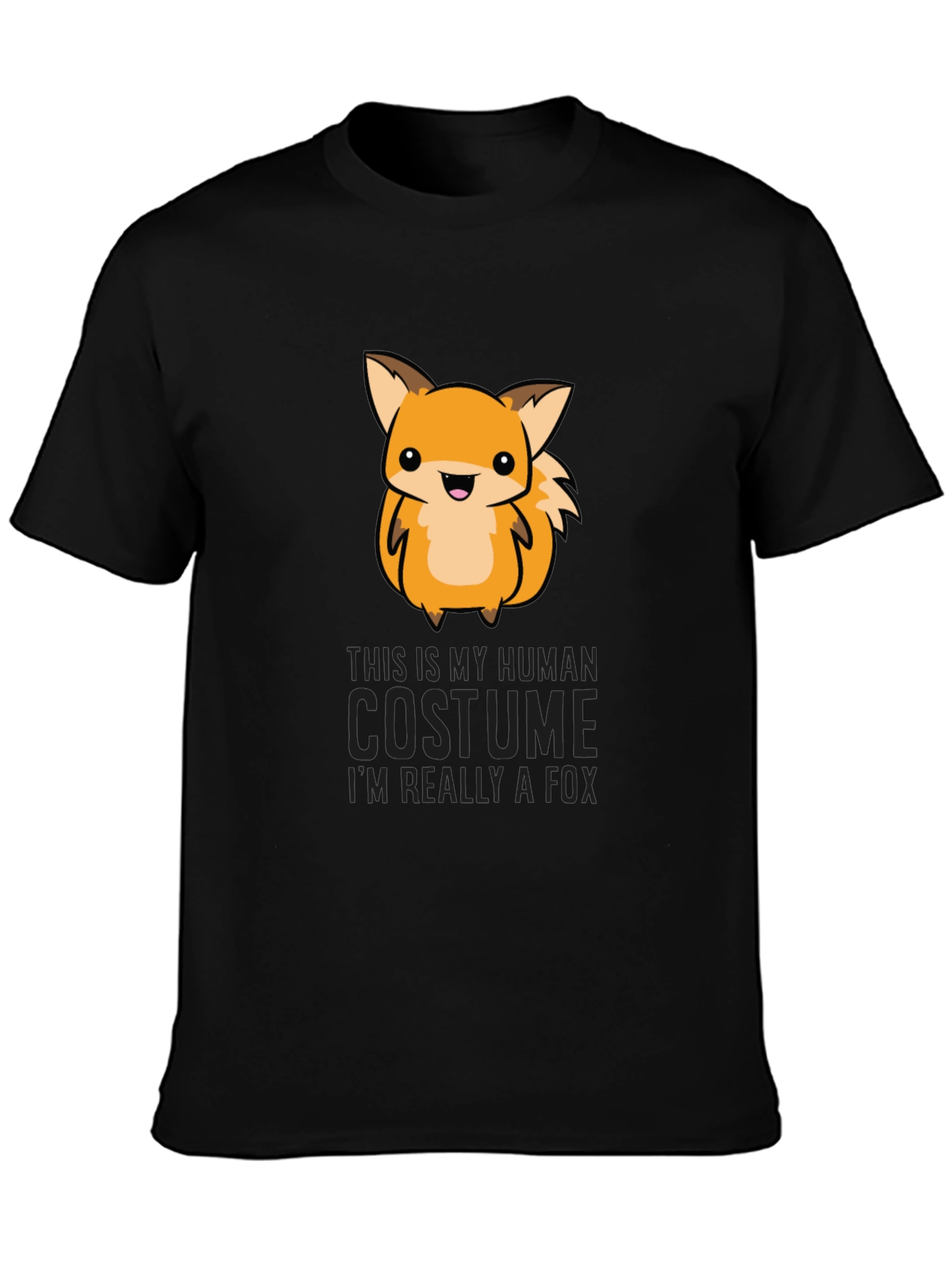 Cute Fox Costume Graphic T-Shirt