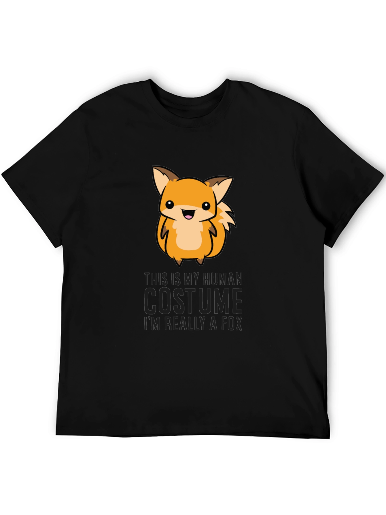 Cute Fox Costume Graphic T-Shirt