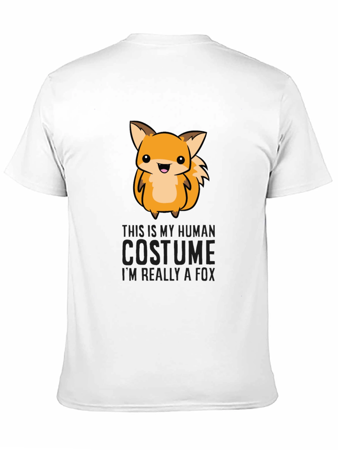 Cute Fox Costume Graphic T-Shirt
