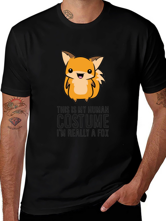 Cute Fox Costume Graphic T-Shirt
