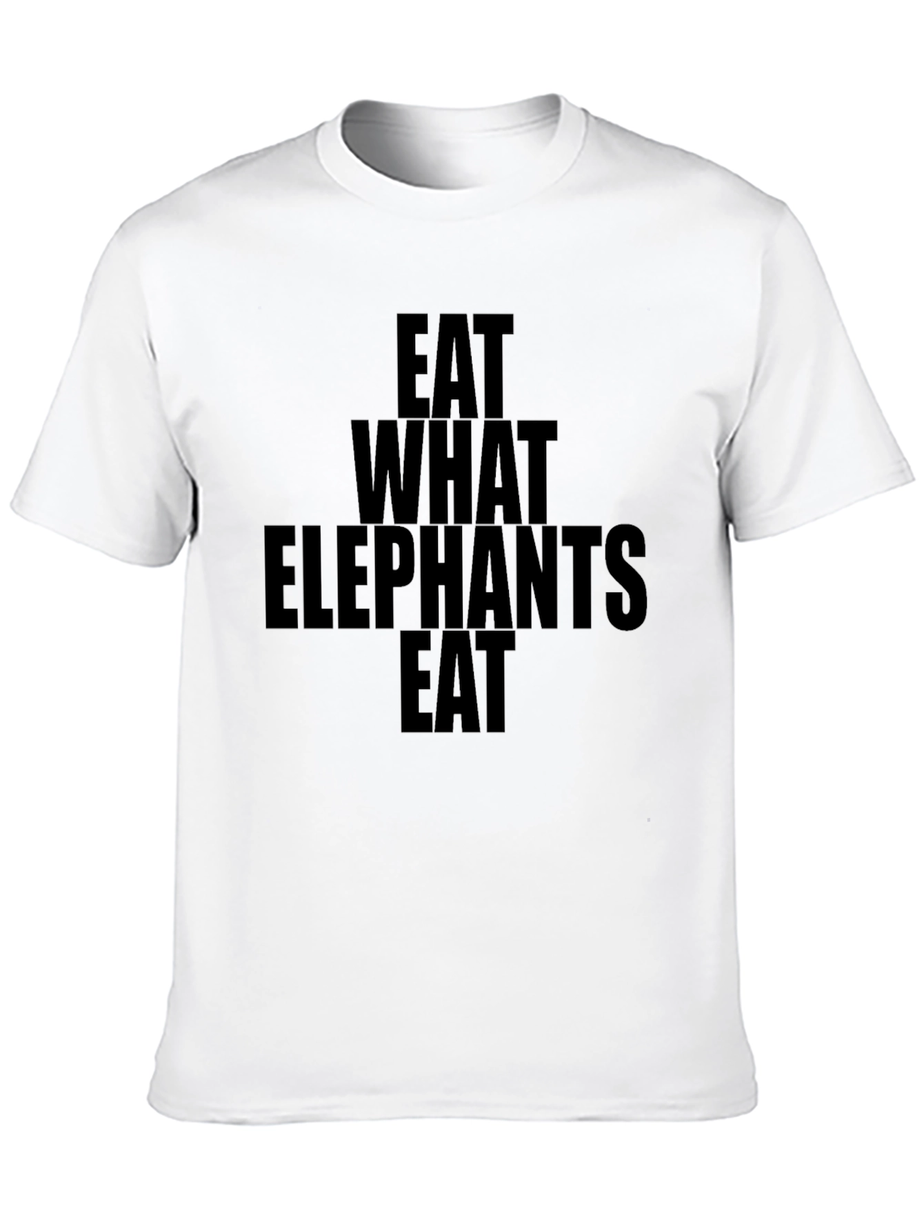 Eat What Elephants Eat Graphic Tee
