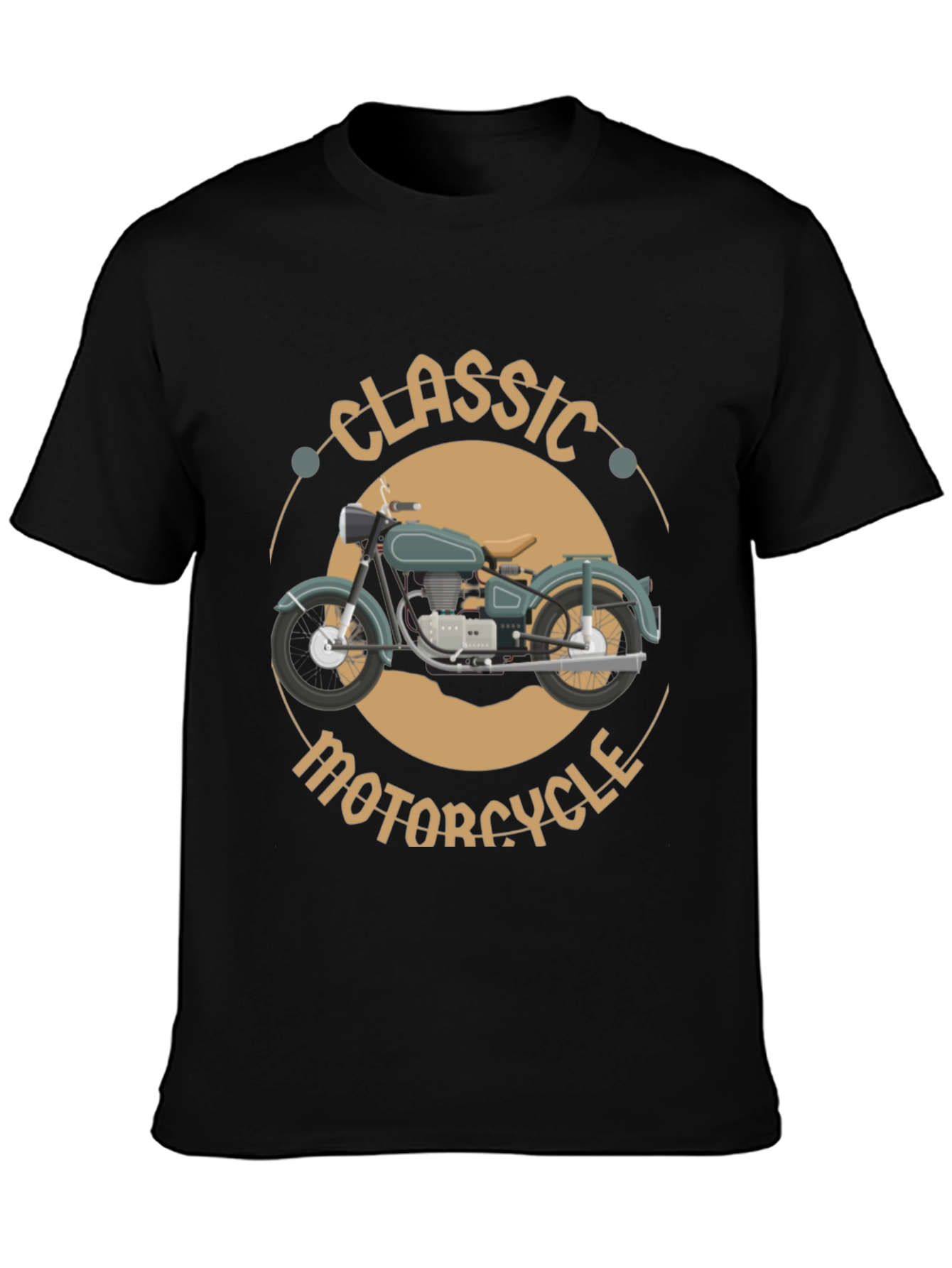 Classic Motorcycle T-Shirt - Ride in Style