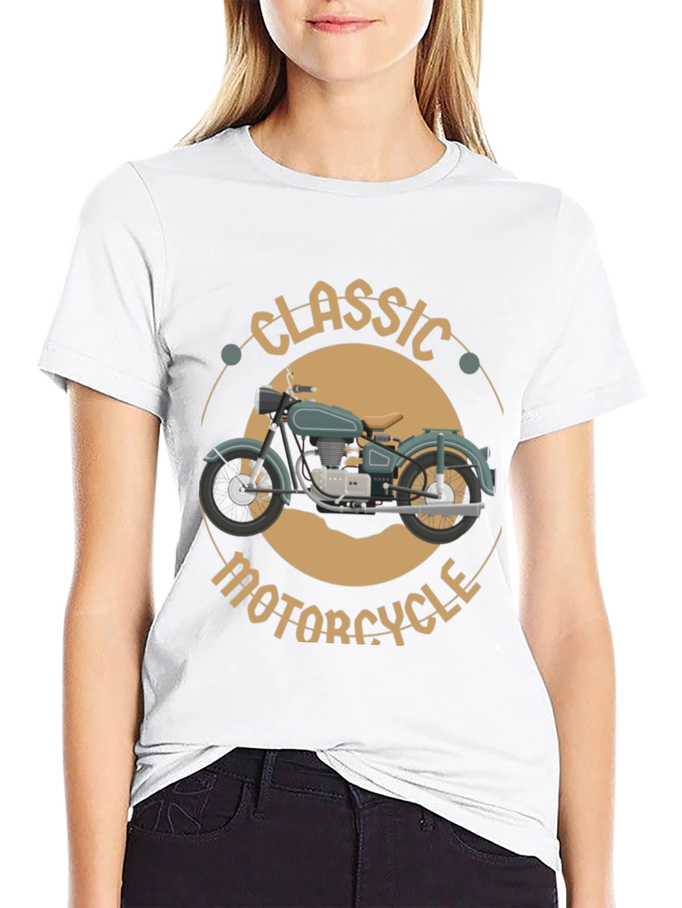 Classic Motorcycle T-Shirt - Ride in Style
