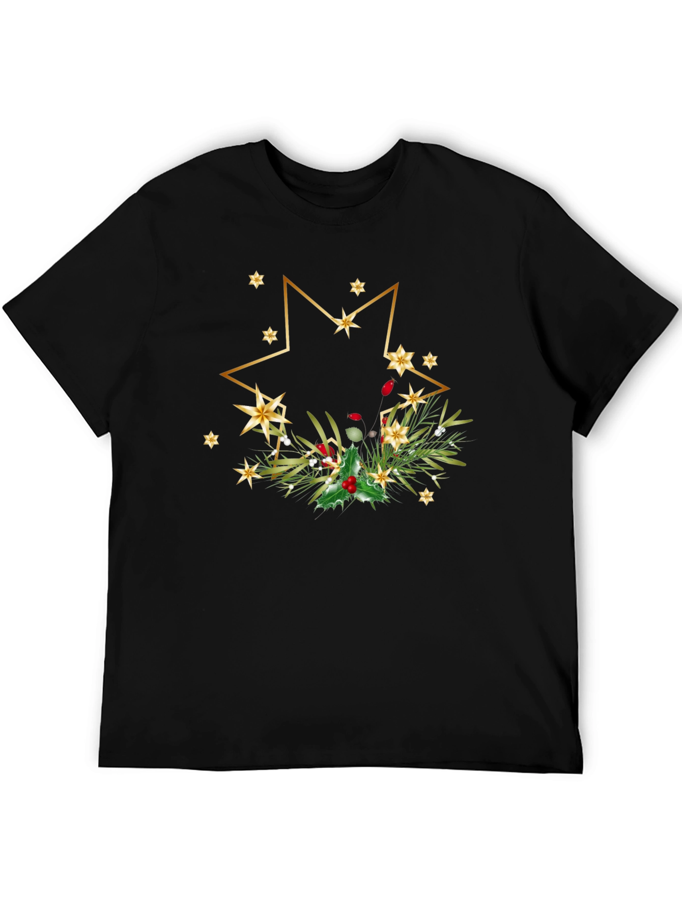 Festive Star Christmas T-Shirt