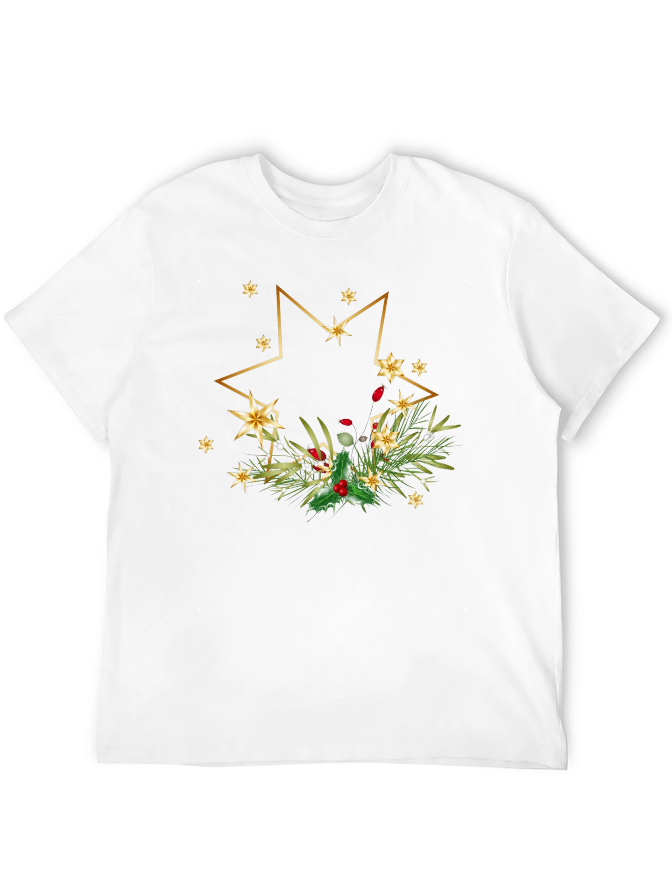 Festive Star Christmas T-Shirt