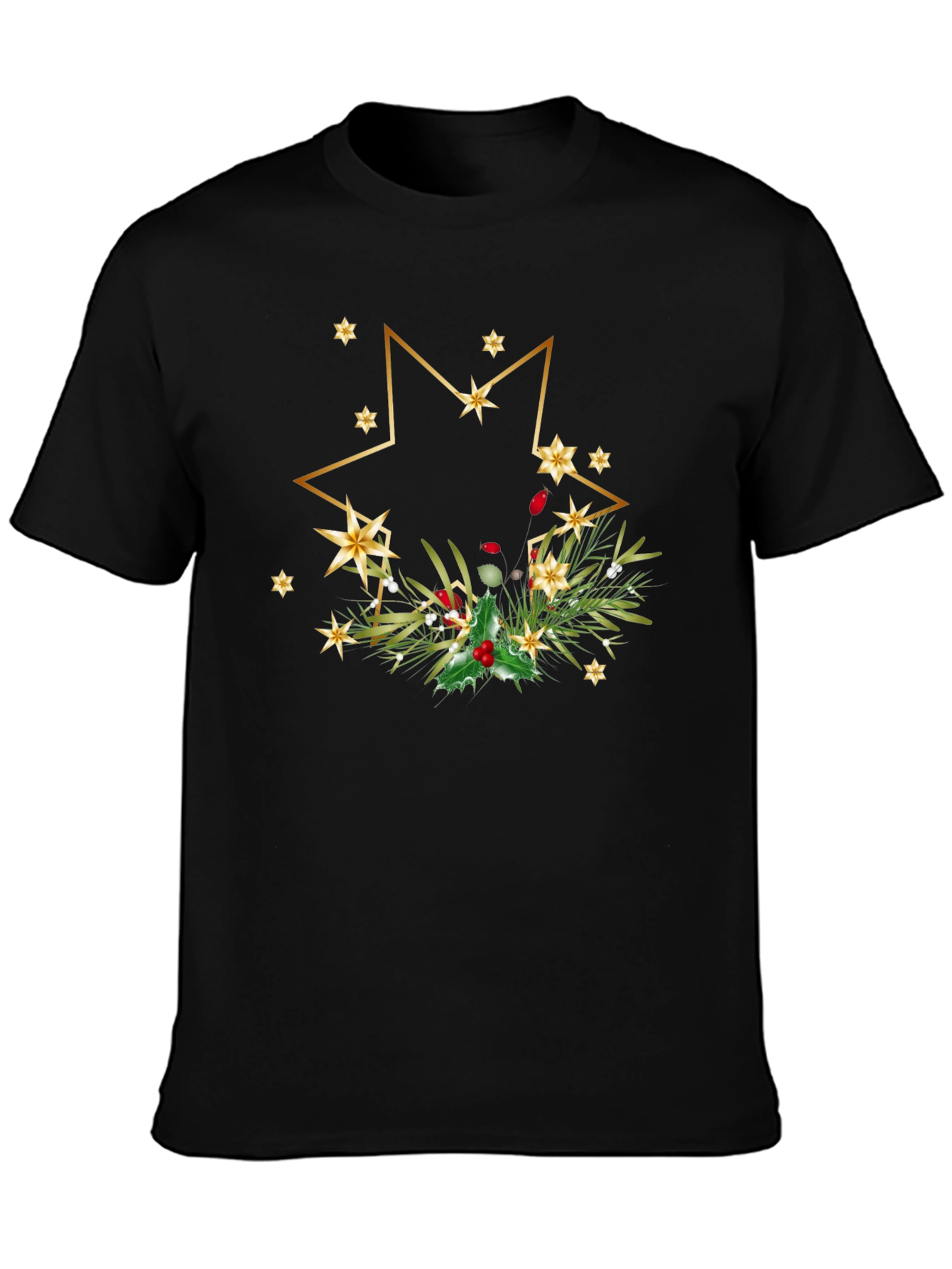 Festive Star Christmas T-Shirt