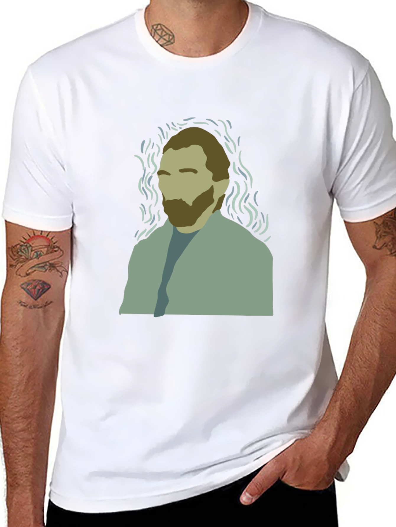 Van Gogh Portrait Graphic Tee