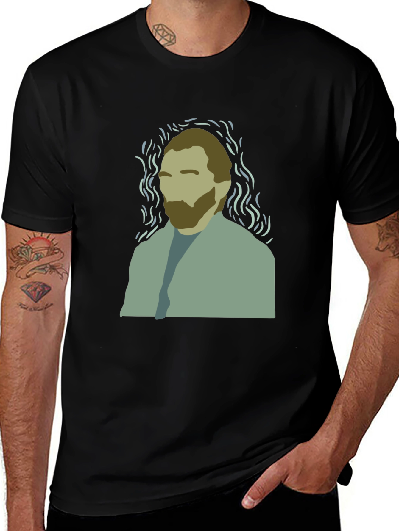Van Gogh Portrait Graphic Tee