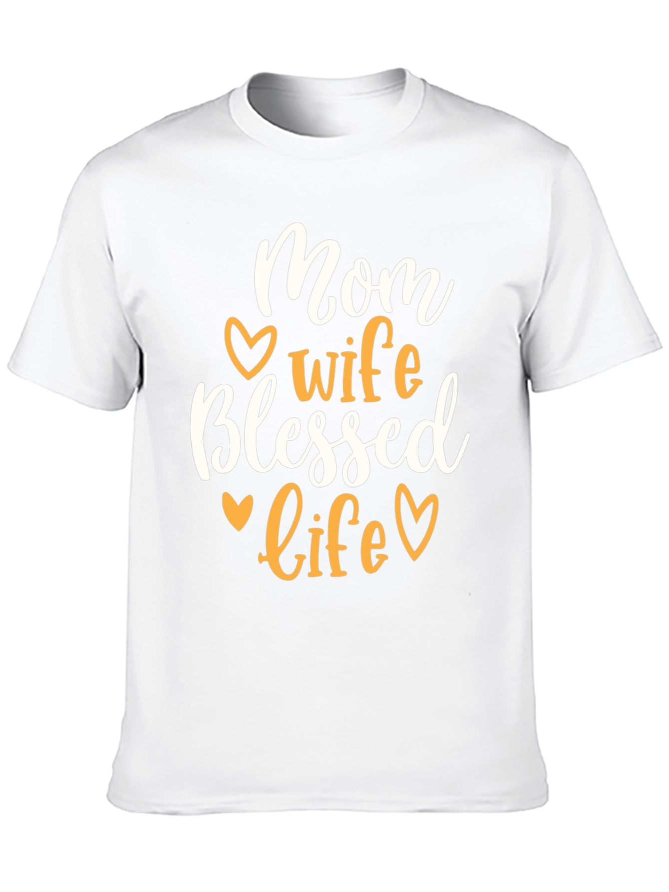 Mom Wife Blessed Life T-Shirt