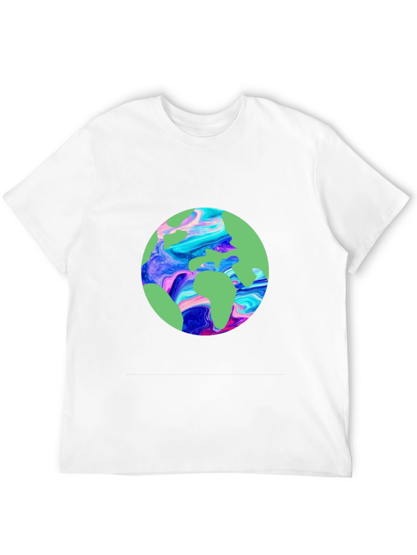 Earth Graphic Tee - Black Unisex T-Shirt