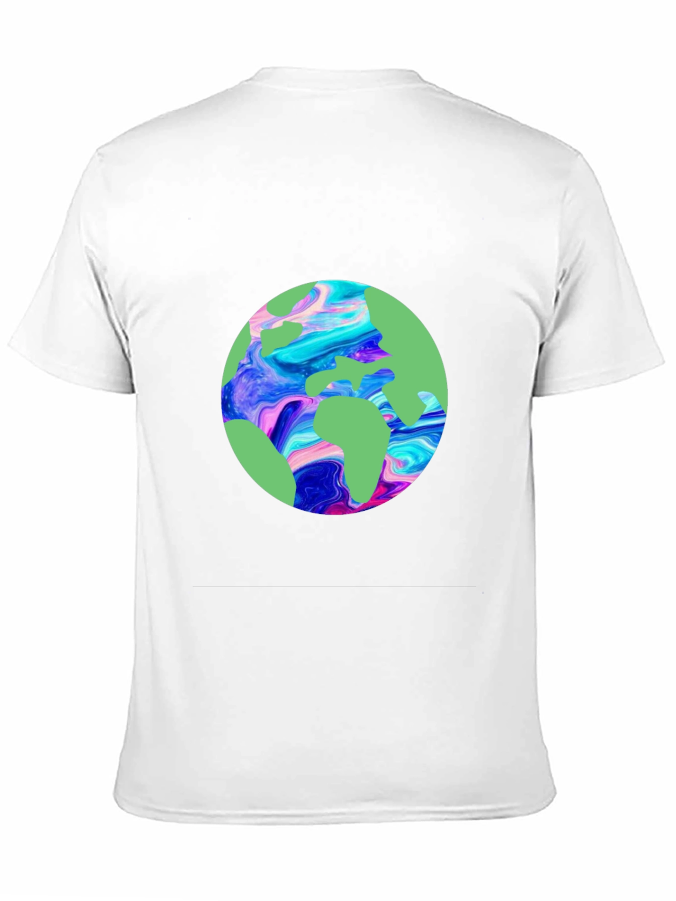 Earth Graphic Tee - Black Unisex T-Shirt