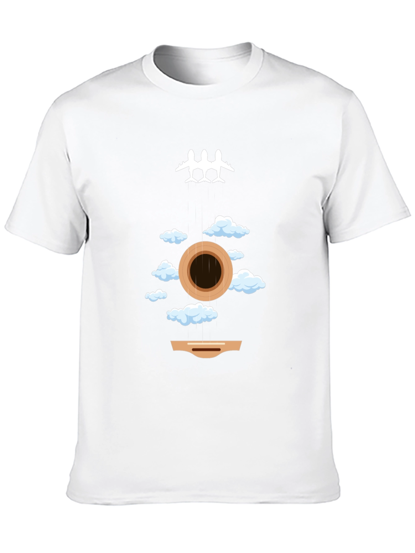 Guitar Sky T-Shirt - Aviation Music Design