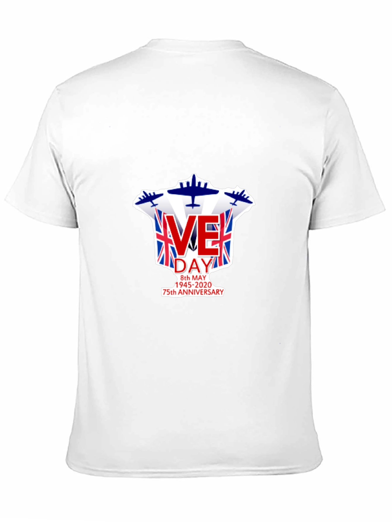 VE Day 75th Anniversary T-Shirt - Union Jack Design