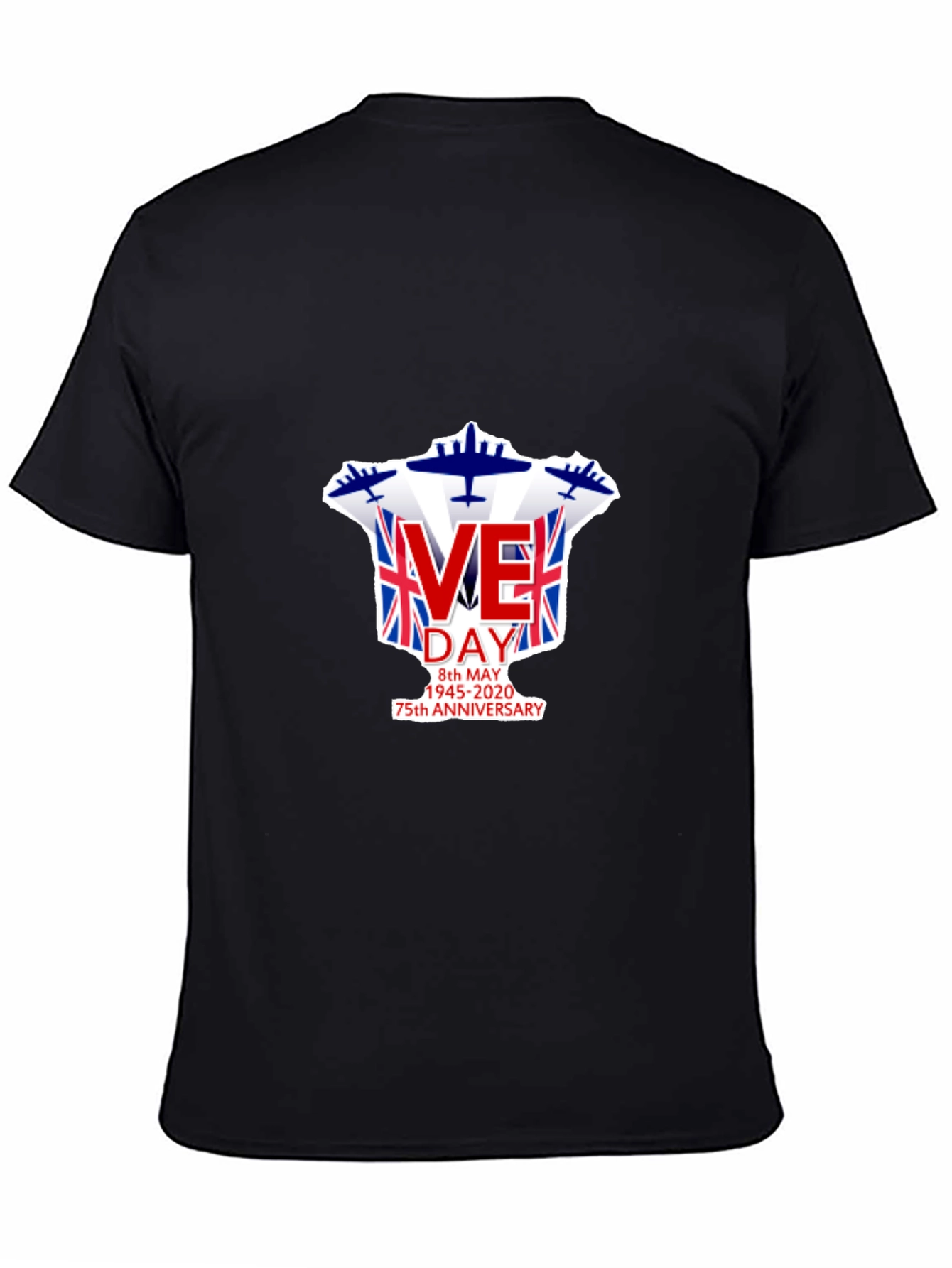 VE Day 75th Anniversary T-Shirt - Union Jack Design