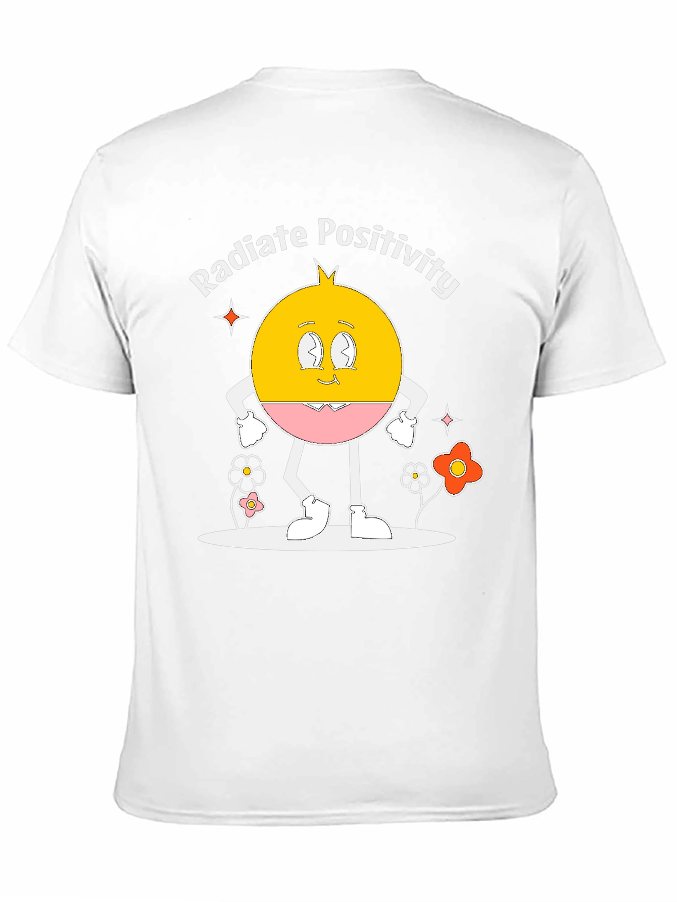 Radiate Positivity Graphic Print T-Shirt