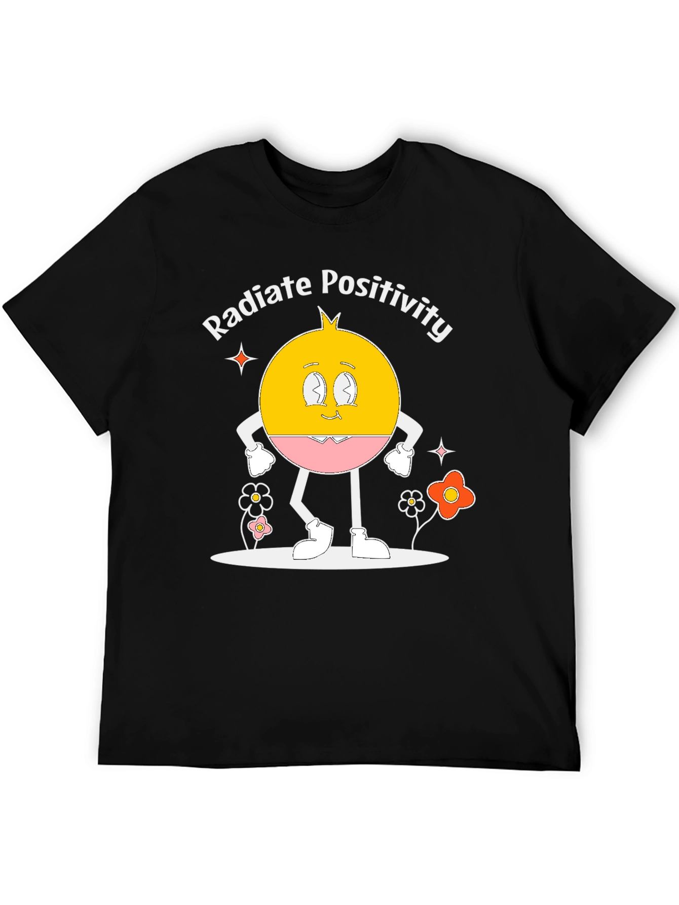 Radiate Positivity Graphic Print T-Shirt