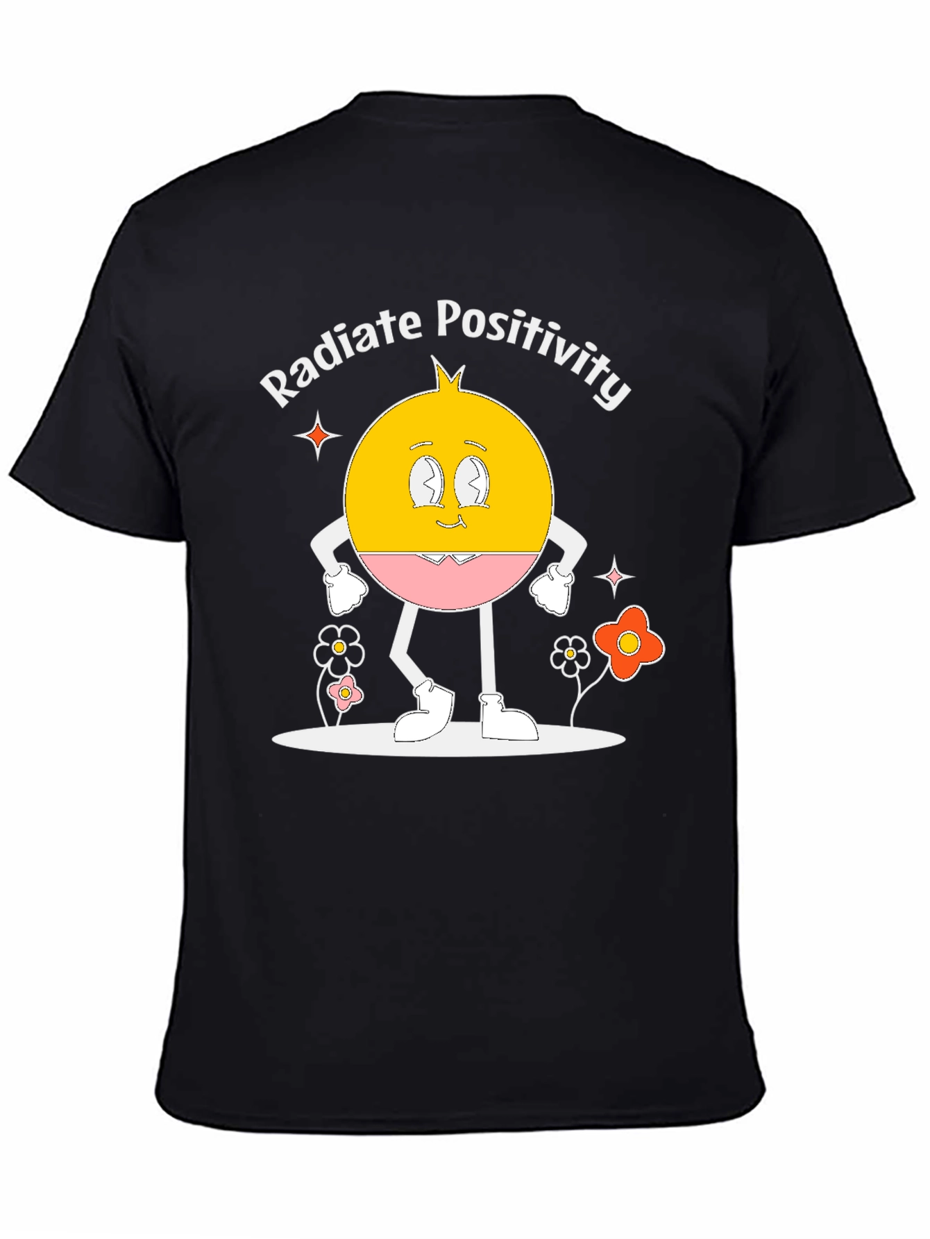 Radiate Positivity Graphic Print T-Shirt