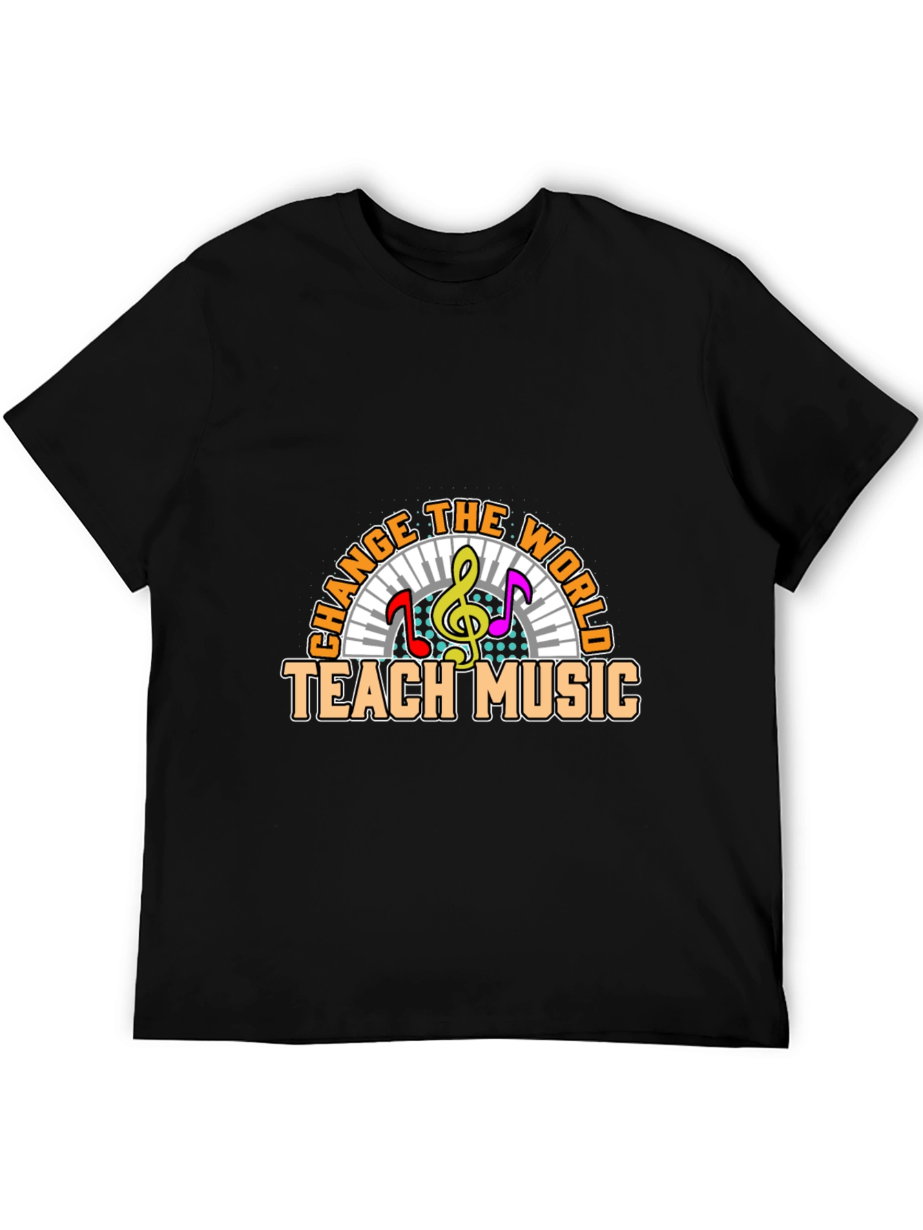 Change the World Teach Music Graphic Tee