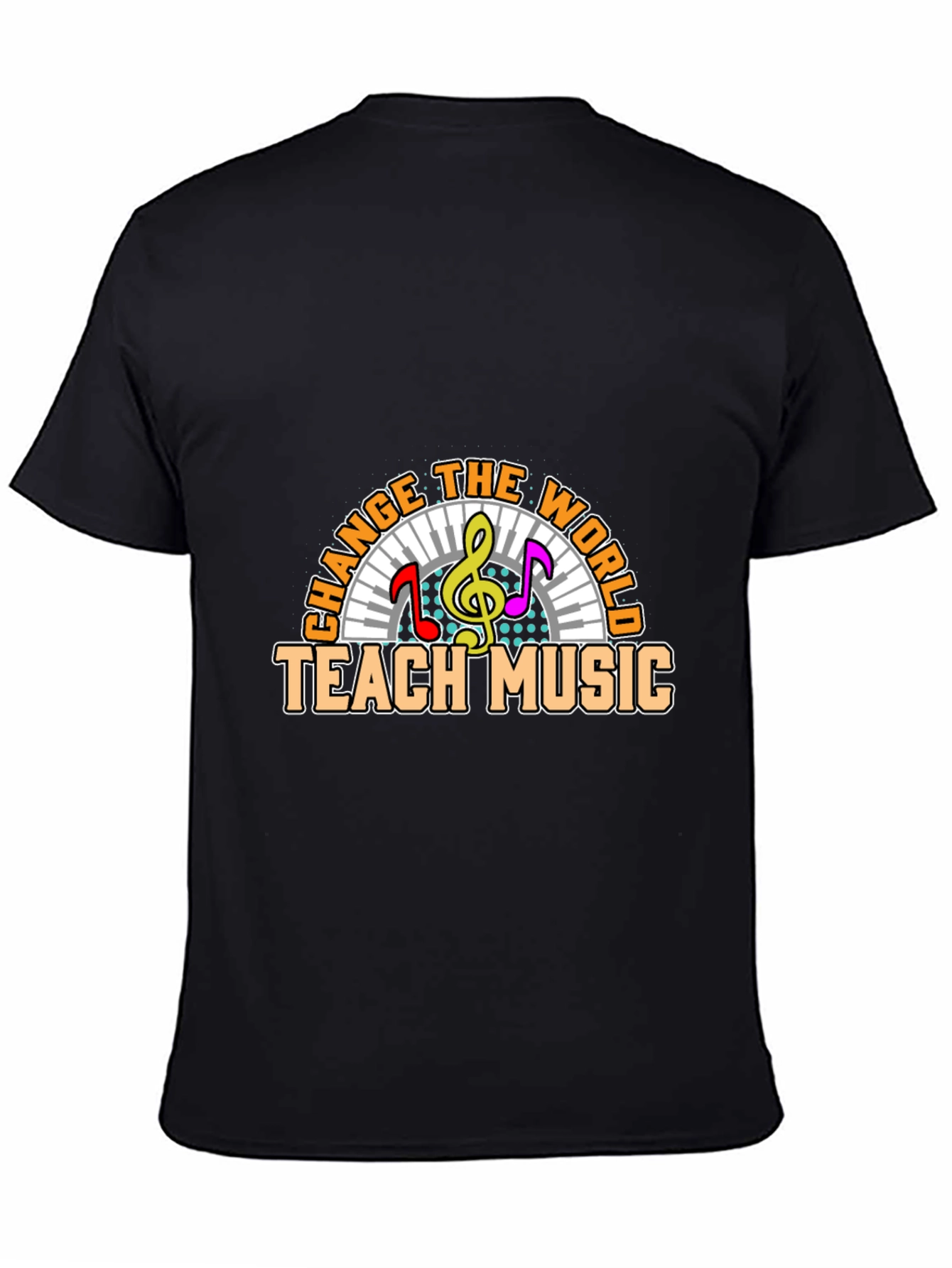 Change the World Teach Music Graphic Tee