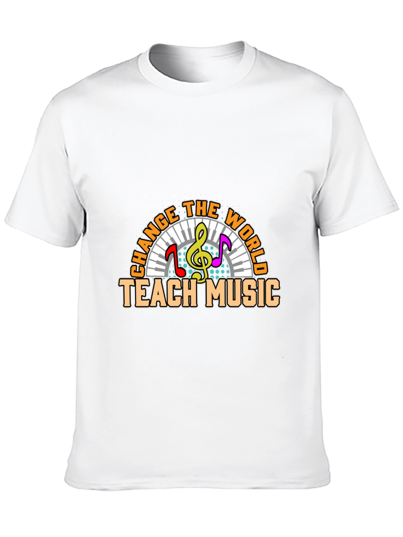 Change the World Teach Music Graphic Tee