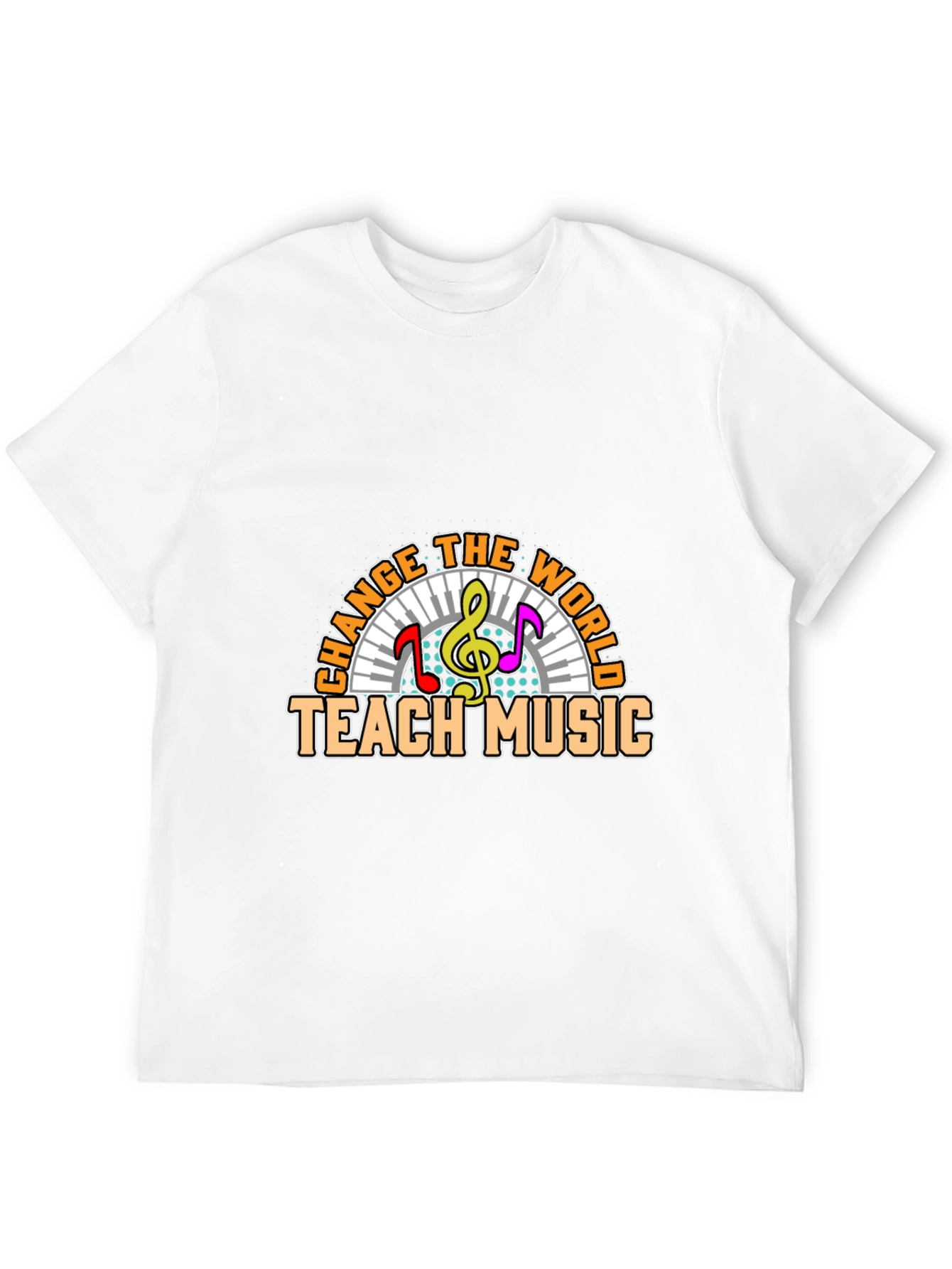 Change the World Teach Music Graphic Tee