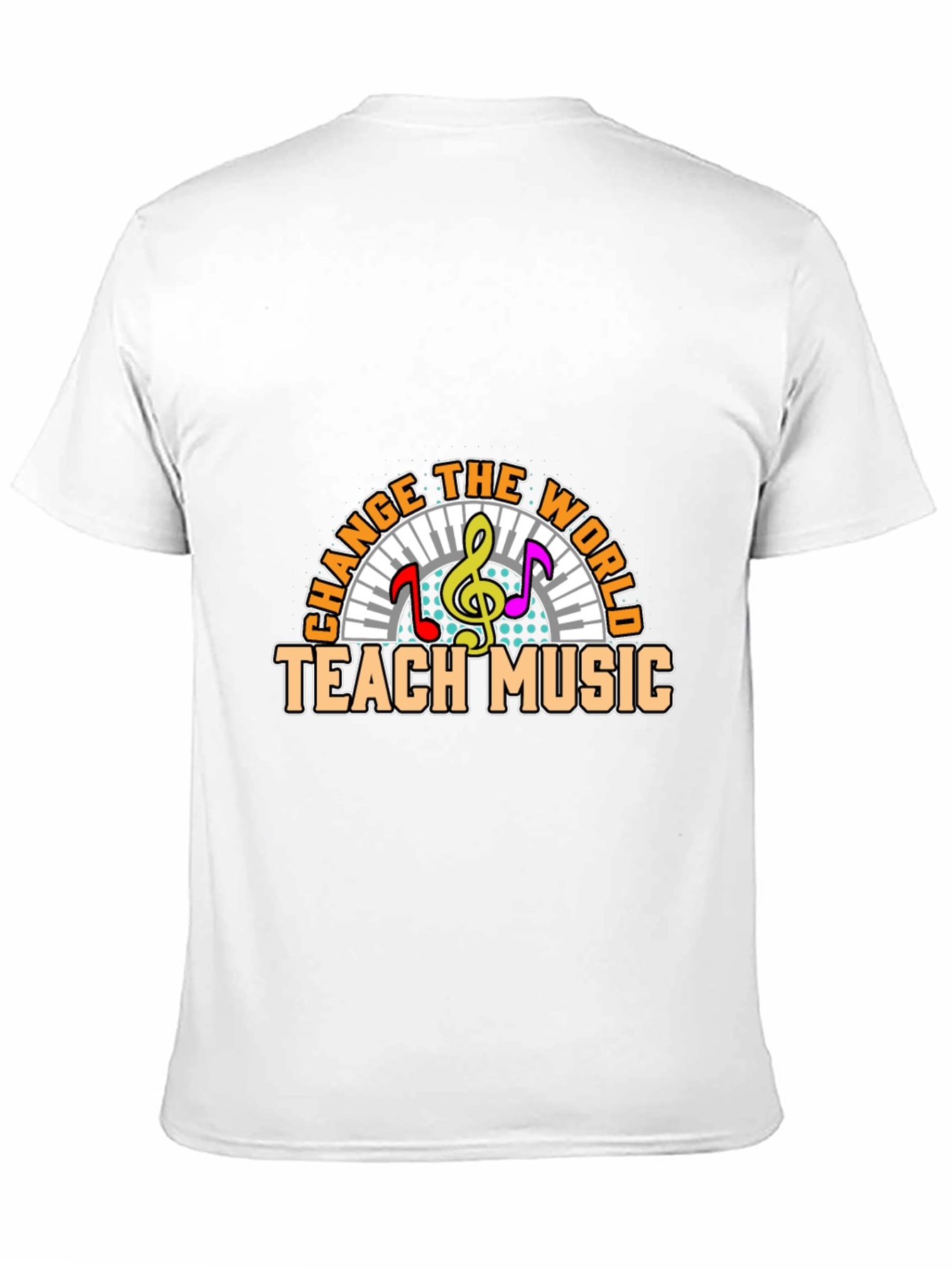 Change the World Teach Music Graphic Tee