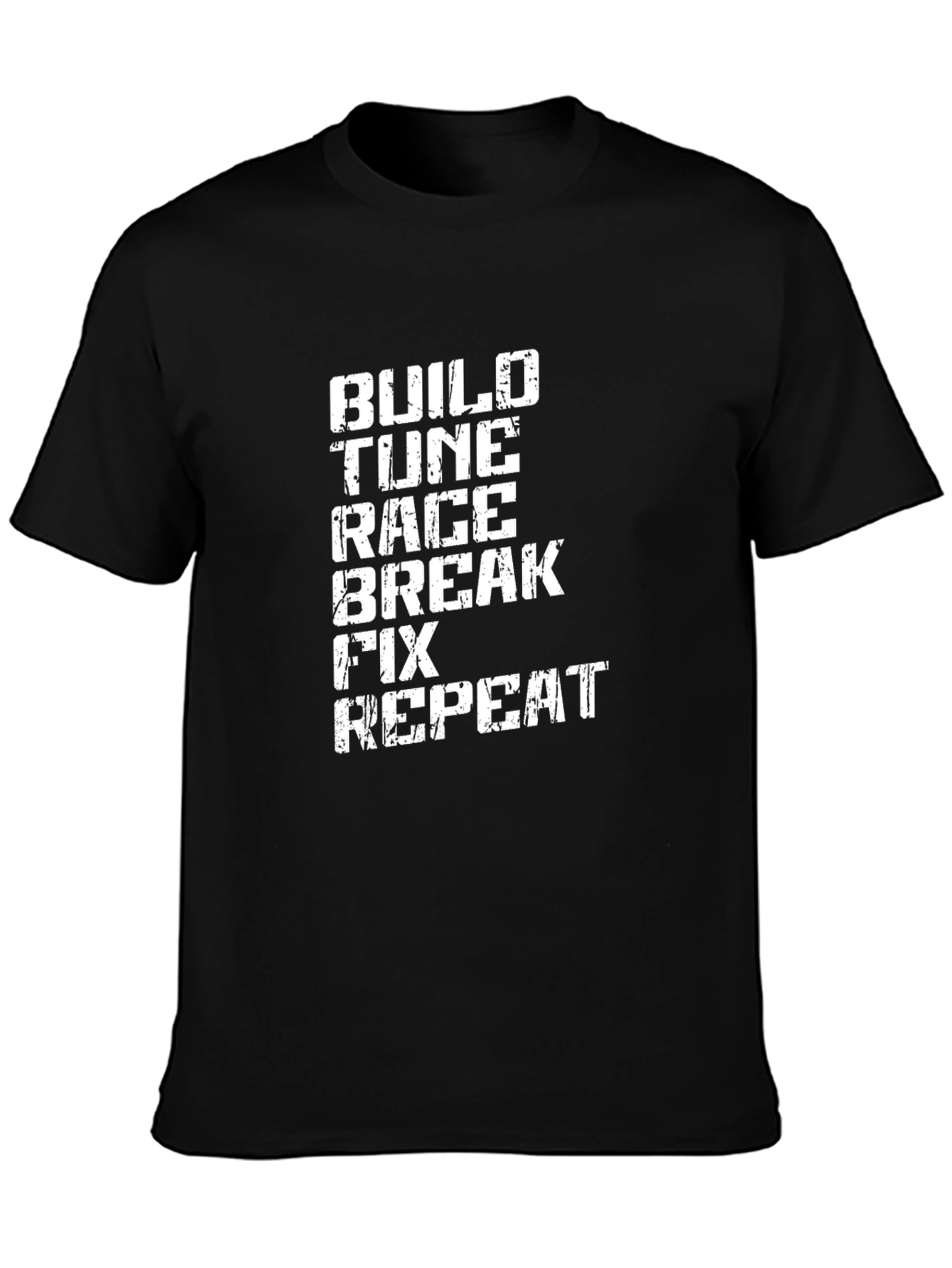 Build Tune Race T-Shirt - Automotive Enthusiast