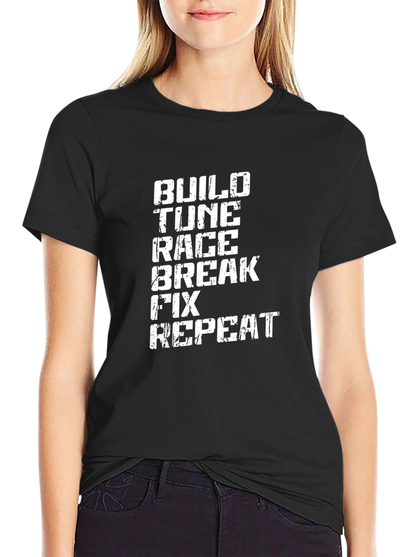 Build Tune Race T-Shirt - Automotive Enthusiast