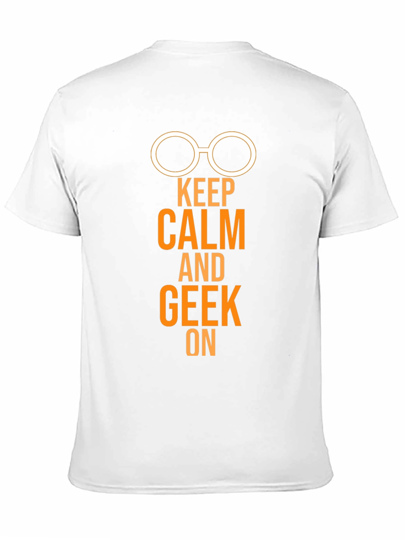 Keep Calm and Geek On T-Shirt