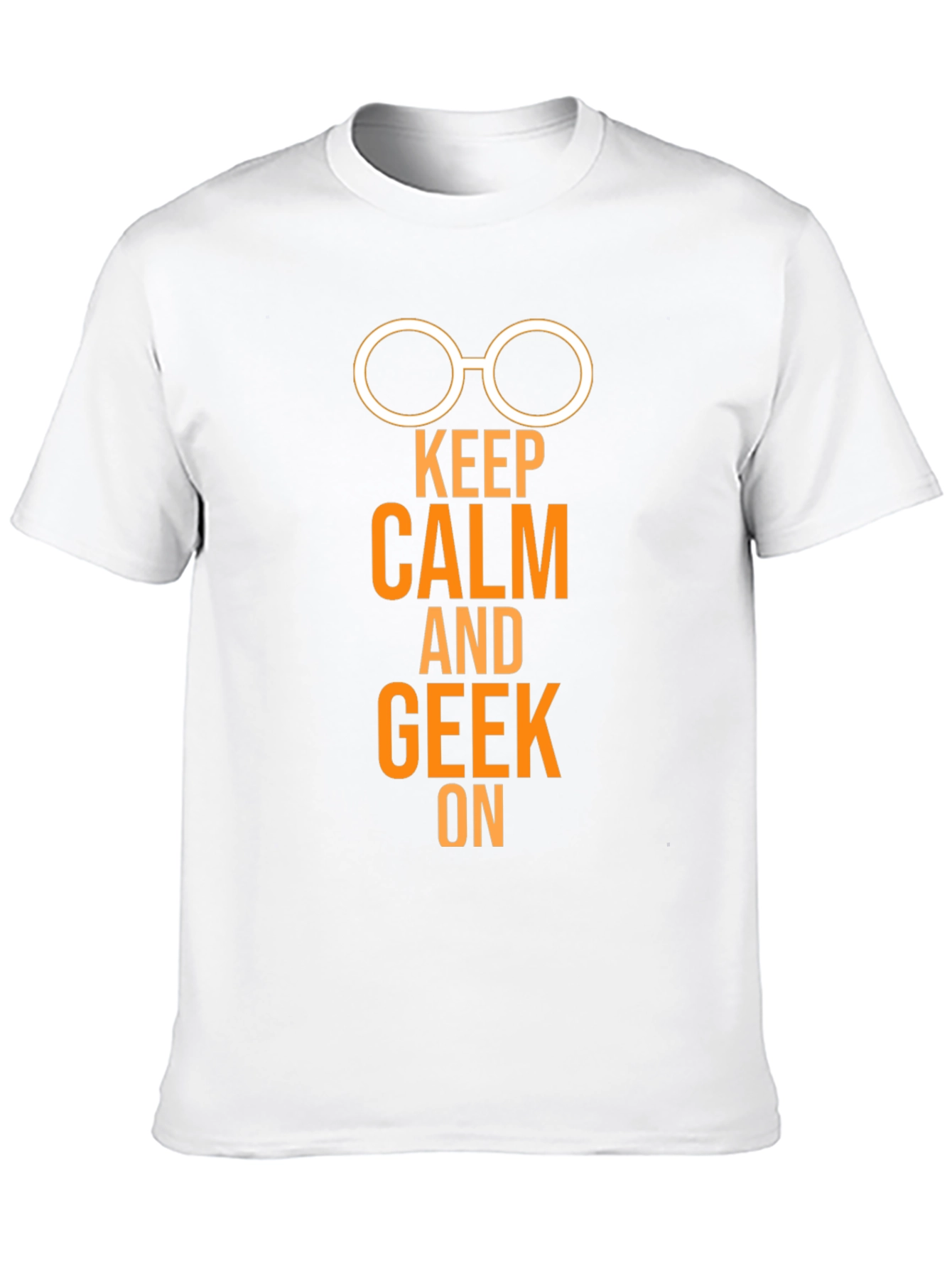Keep Calm and Geek On T-Shirt