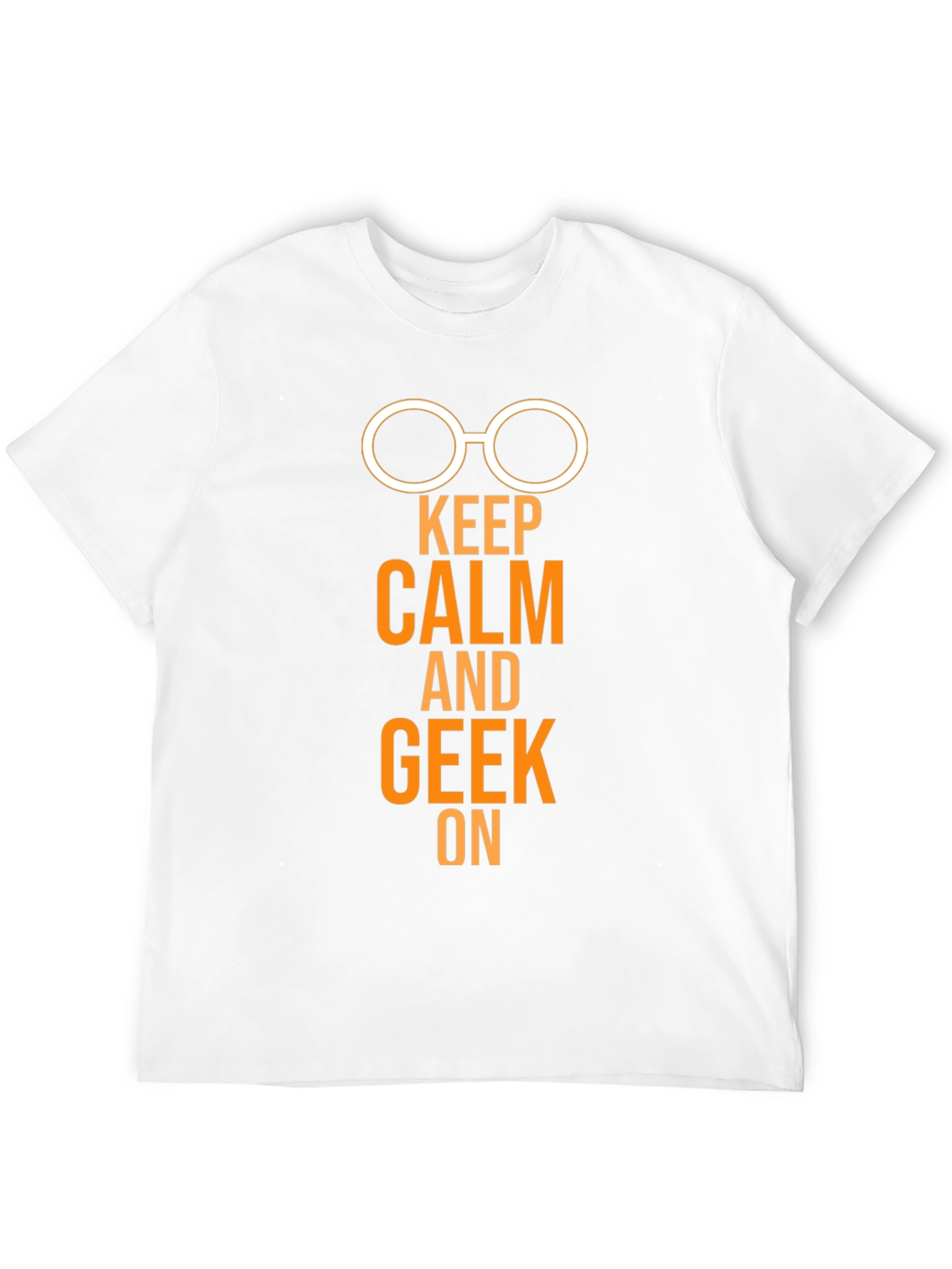 Keep Calm and Geek On T-Shirt