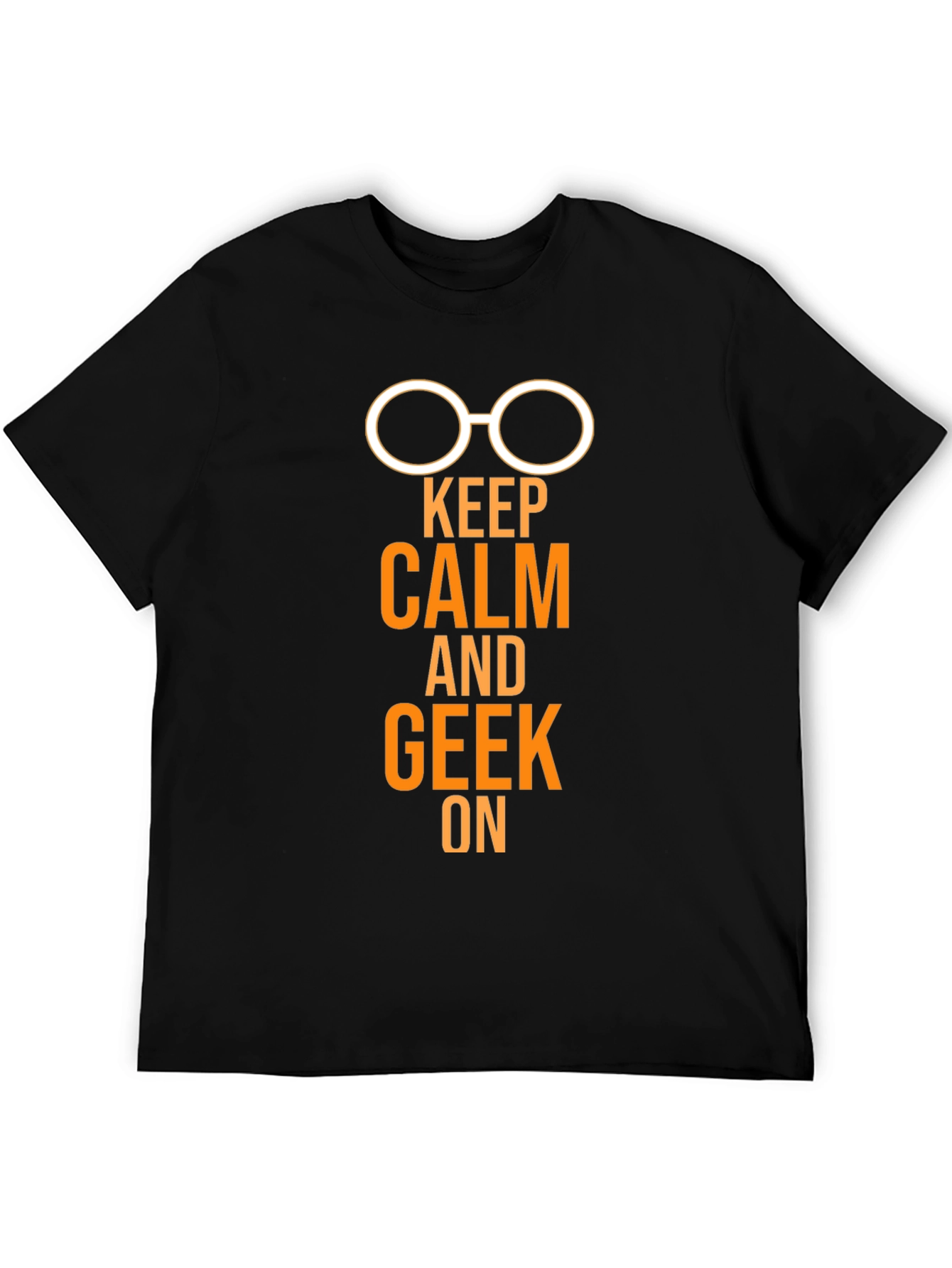 Keep Calm and Geek On T-Shirt
