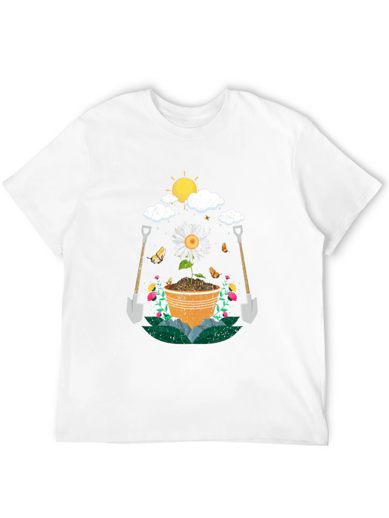 Gardeners Delight T-Shirt - Floral Design