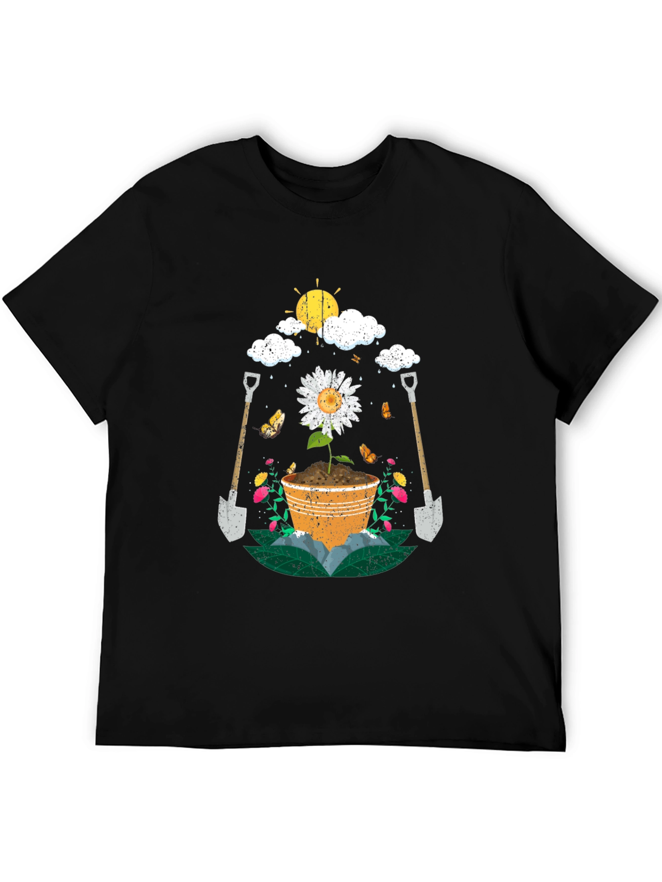 Gardeners Delight T-Shirt - Floral Design