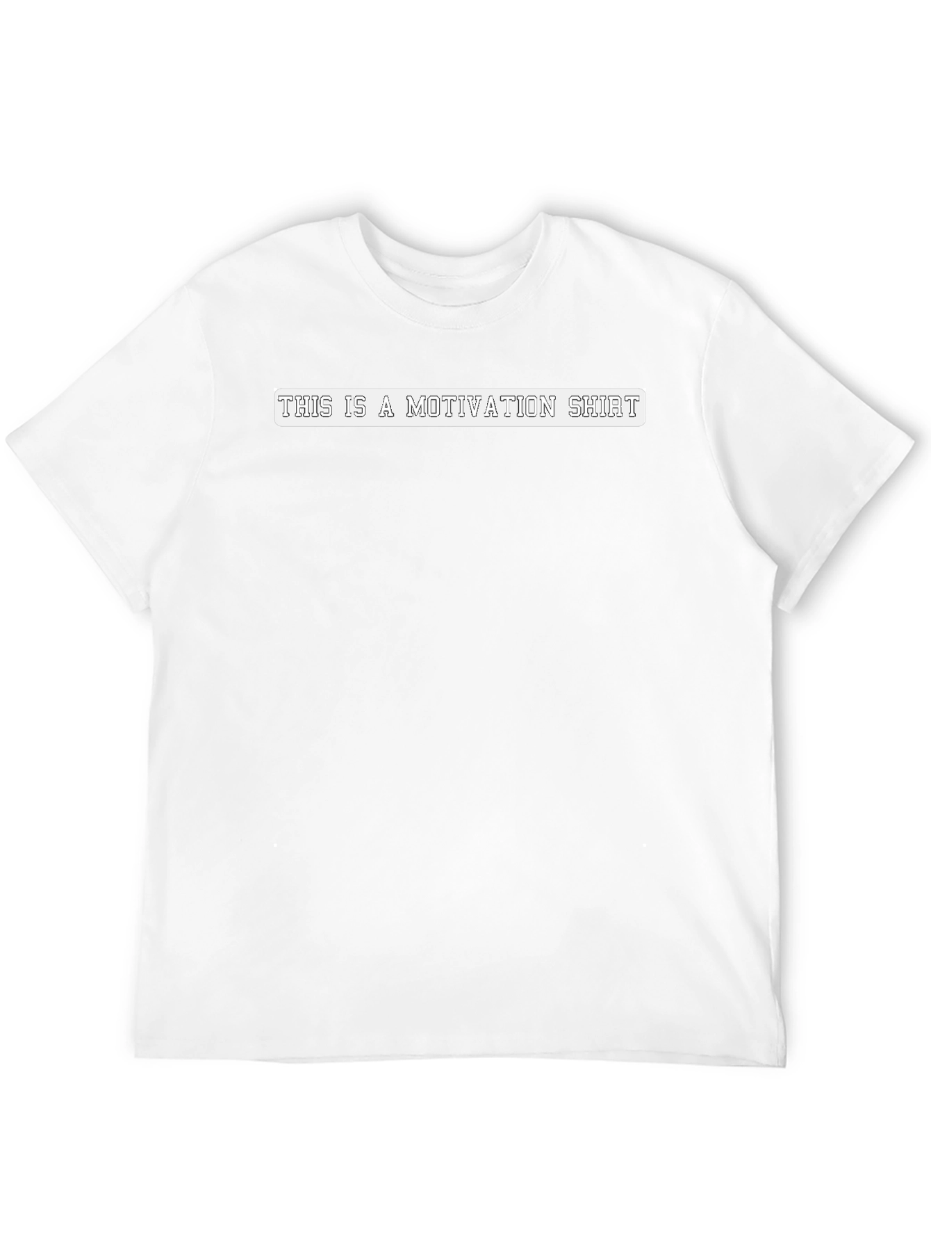 Motivational Black T-Shirt