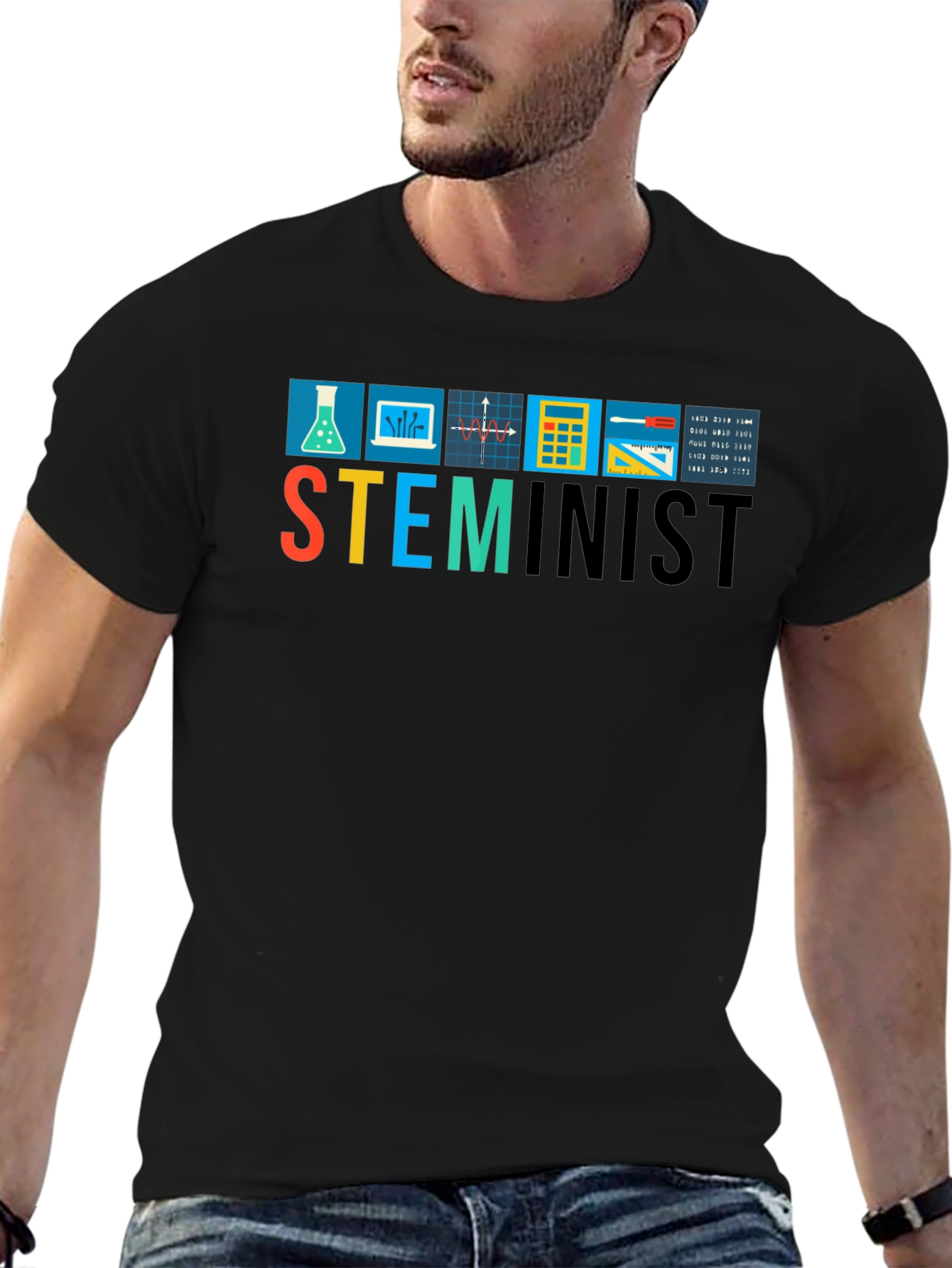 STEMinist Graphic T-Shirt - Science Lover Tee