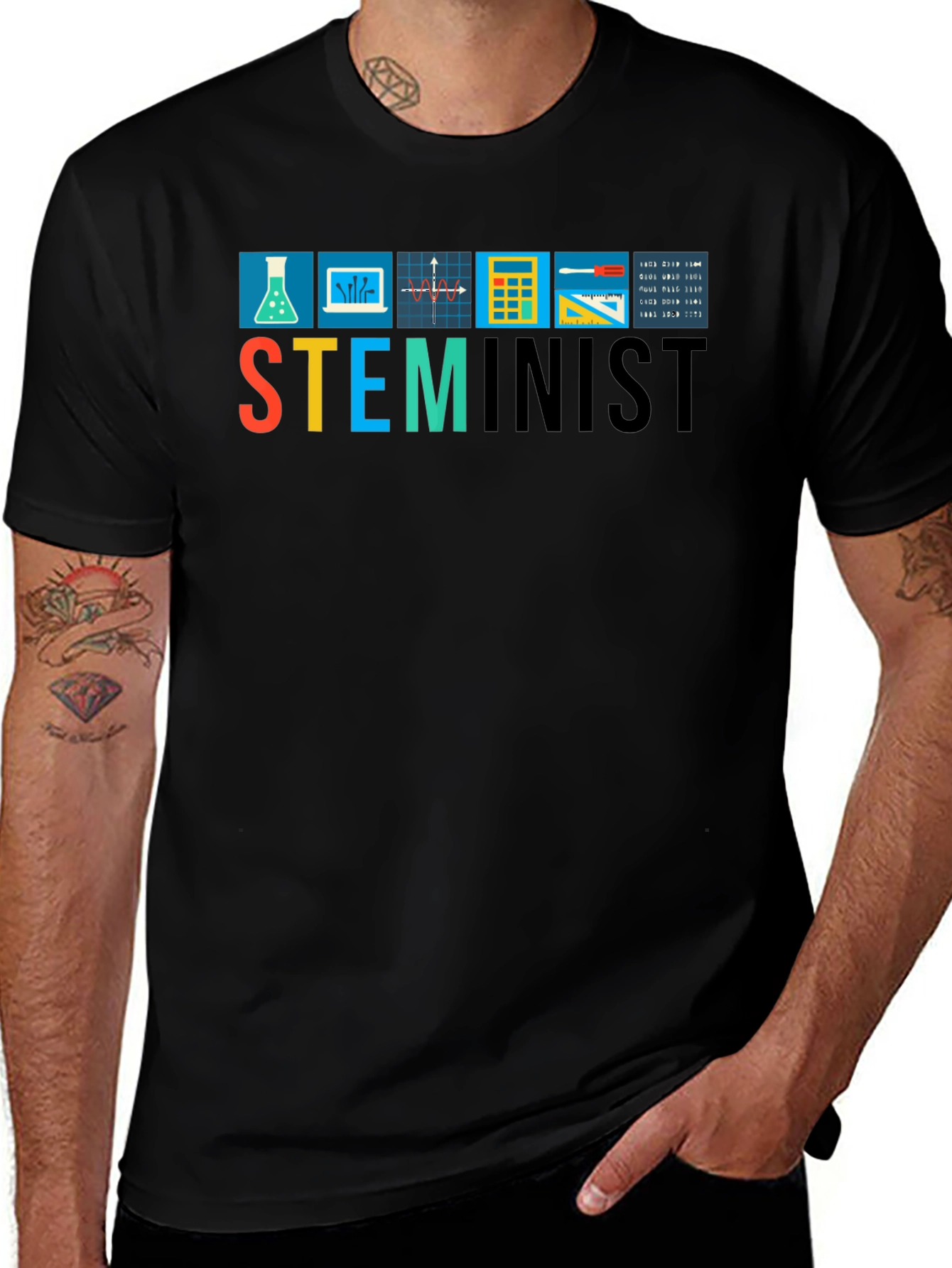STEMinist Graphic T-Shirt - Science Lover Tee