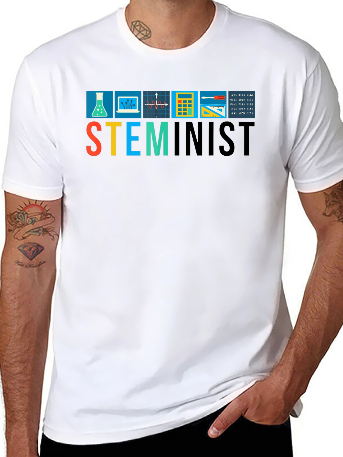 STEMinist Graphic T-Shirt - Science Lover Tee